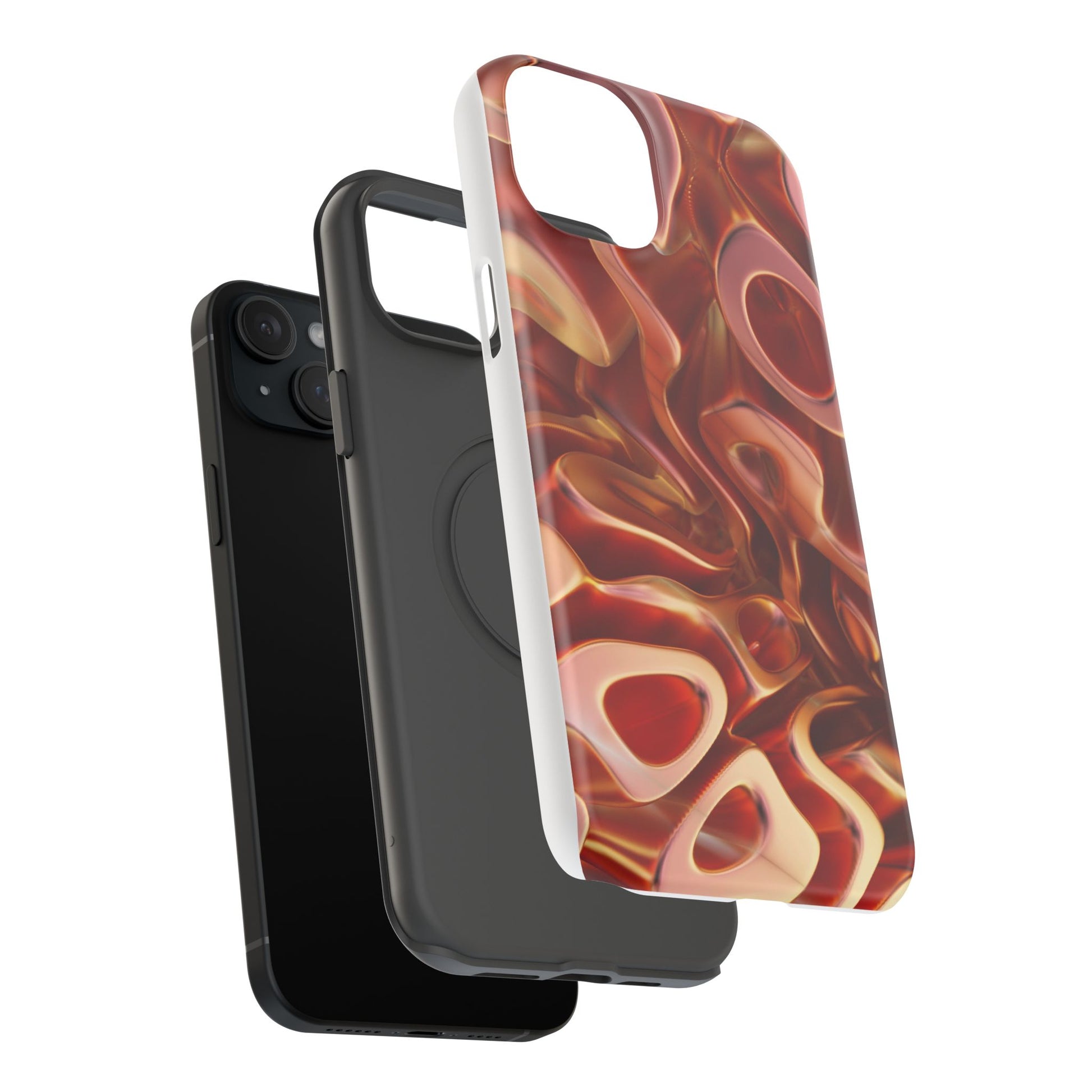 Stylish Impact-Resistant Cases with Abstract Design - Ideal Gift for Phone Lovers, Birthday, Anniversary, Protection Accessories, Trendy - FORMO