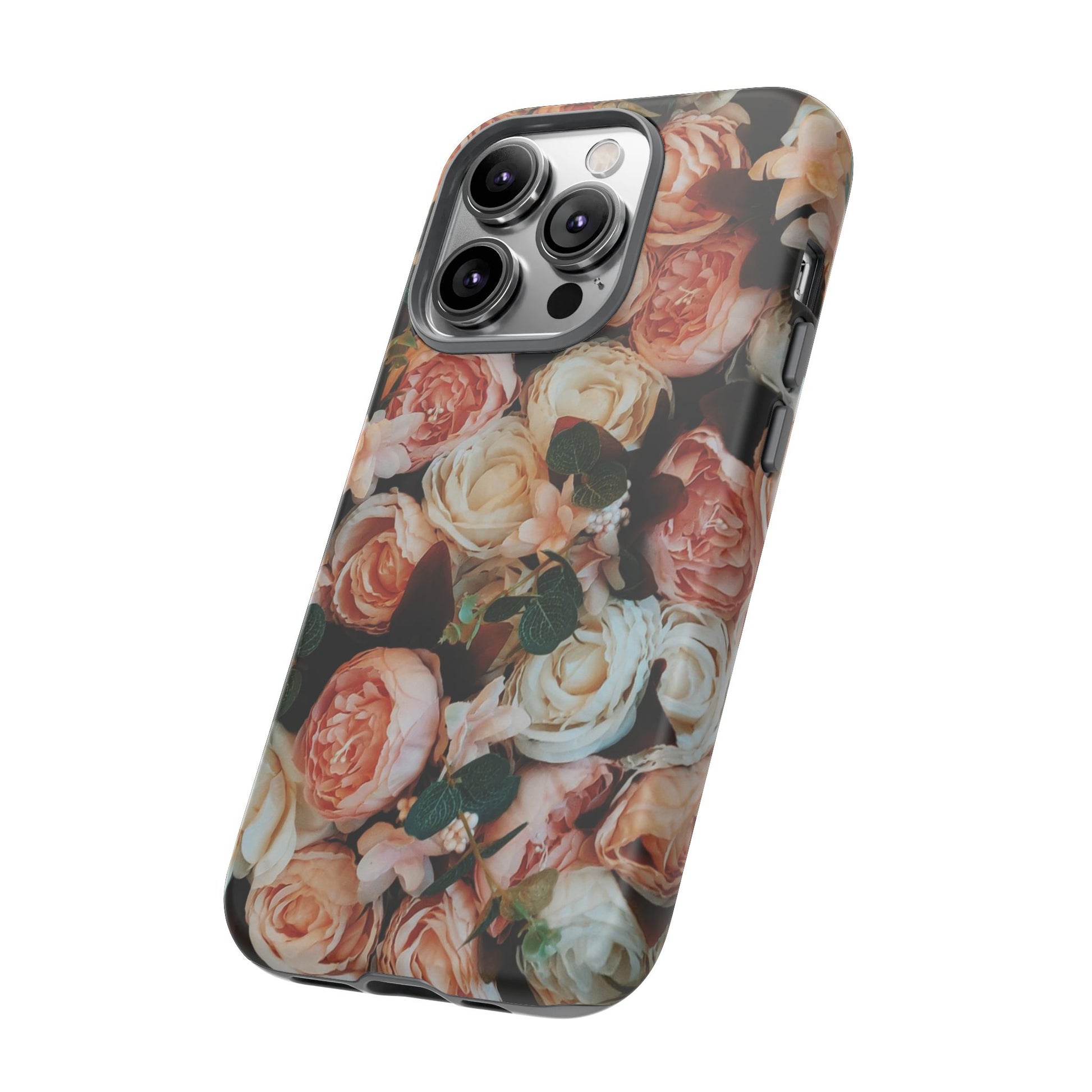 Floral Phone Case - Tough Cases, Rose Design, Floral Protection, Gift for Her, Cute Mobile Cover, Eco-Friendly Case - FORMO