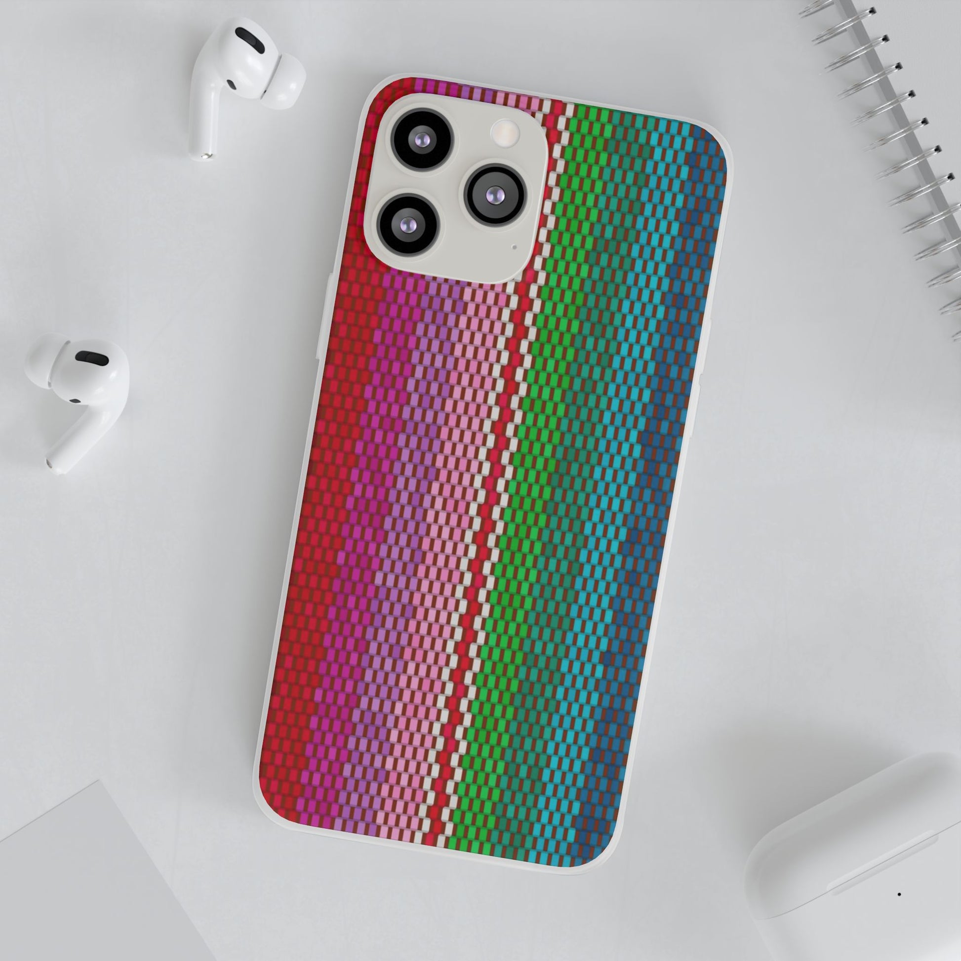 Colorful Striped Flexi Phone Case (iPhone & Samsung Compatible) - FORMO