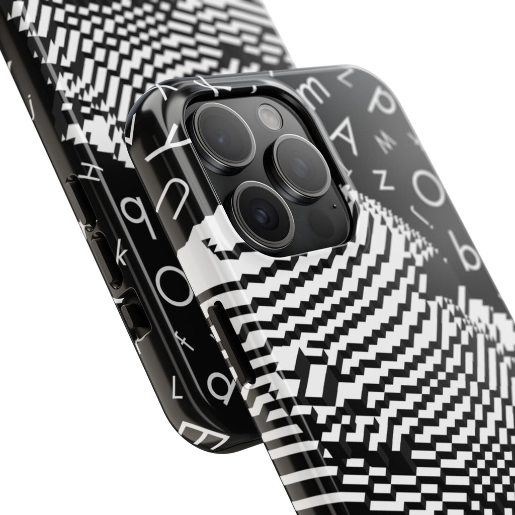 Mono Matrix Tough Phone Case (iPhone & Samsung Compatible) - FORMO