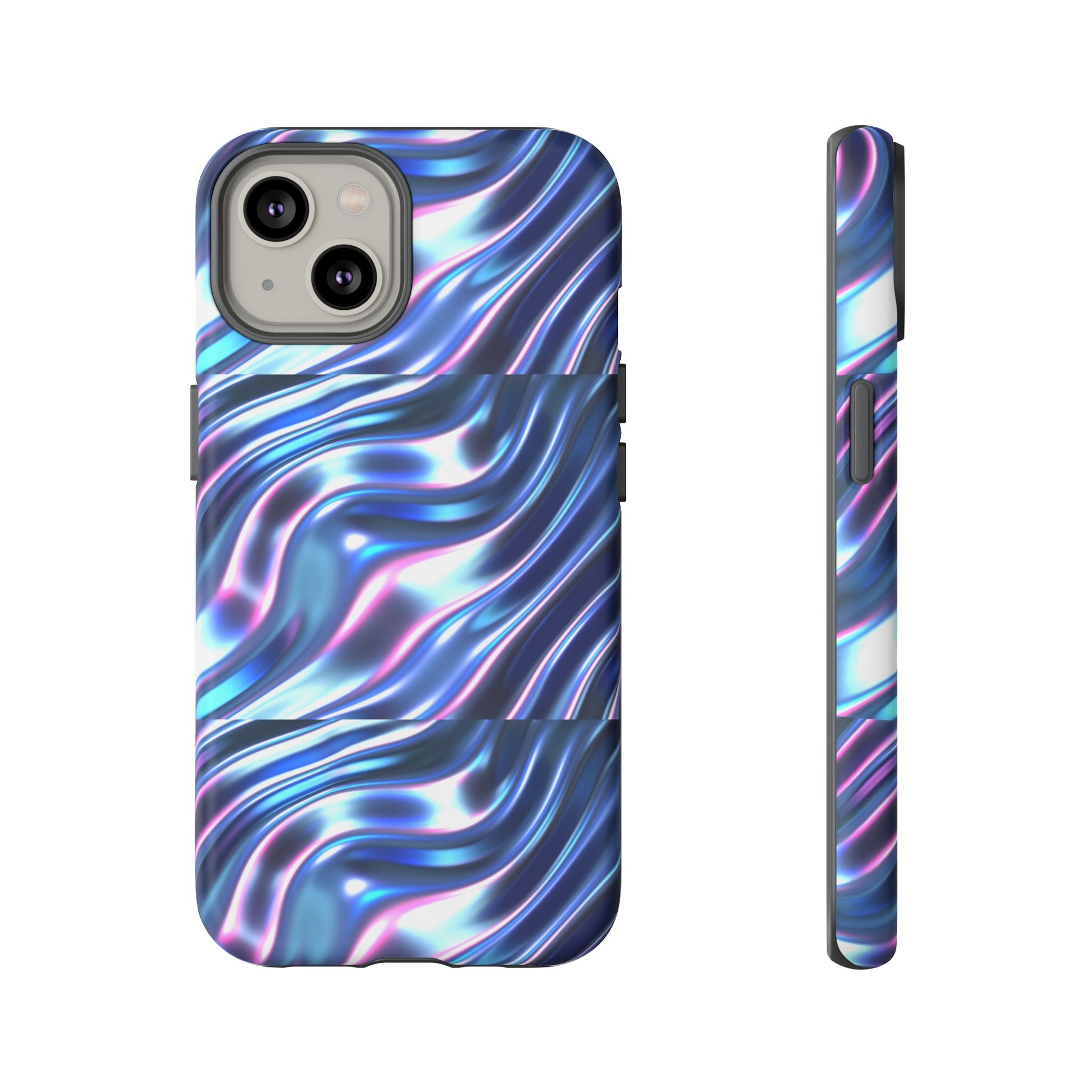 Iridescent Glossy Tough Phone Case (iPhone, Samsung & Google Pixel Compatible) - FORMO
