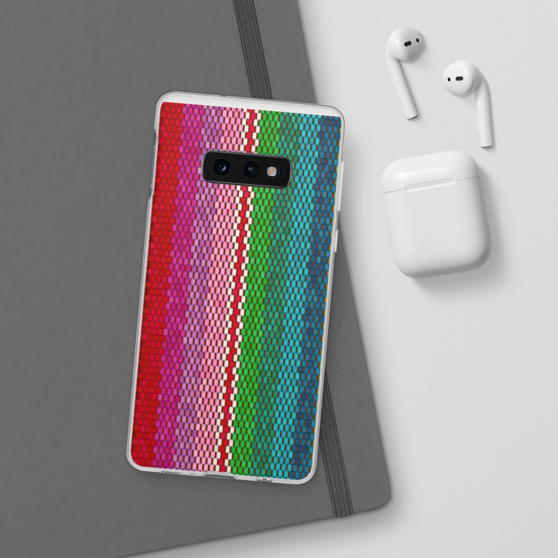 Colorful Striped Flexi Phone Case (iPhone & Samsung Compatible) - FORMO
