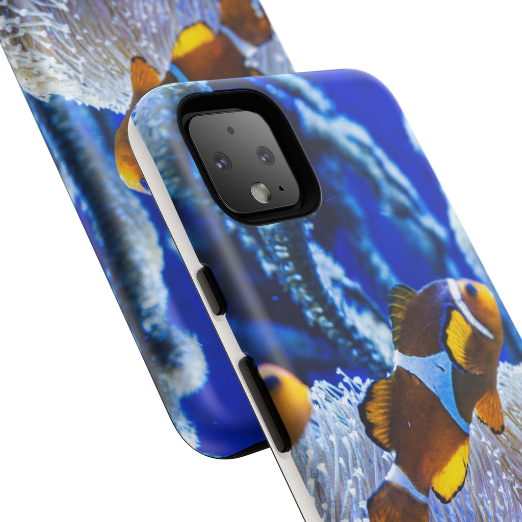 Colorful Marine Life Phone Case, Fish Case, Ocean Lover Gift, Underwater Art, Unique Phone Cover, Tough Phone Protector - FORMO