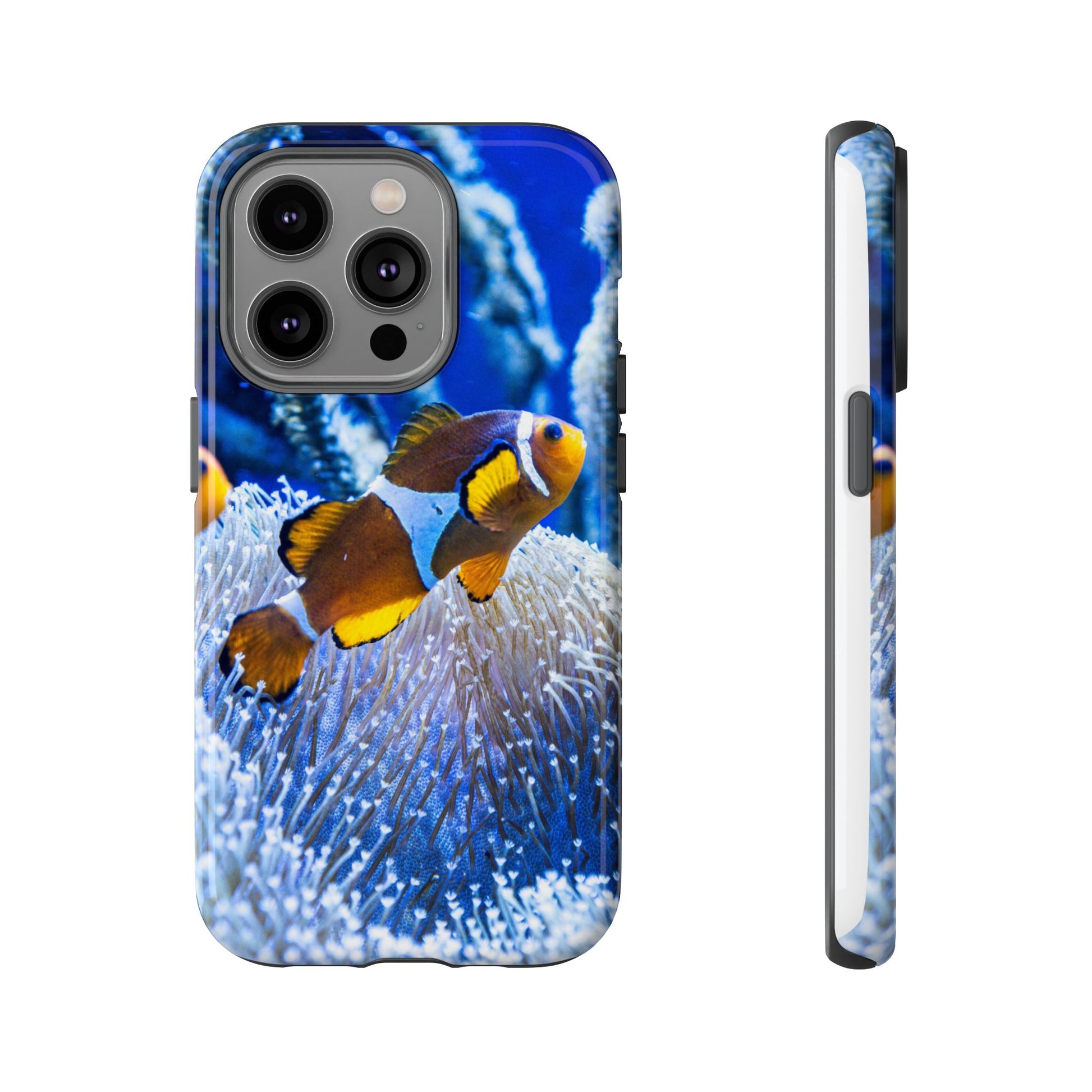 Colorful Marine Life Phone Case, Fish Case, Ocean Lover Gift, Underwater Art, Unique Phone Cover, Tough Phone Protector - FORMO