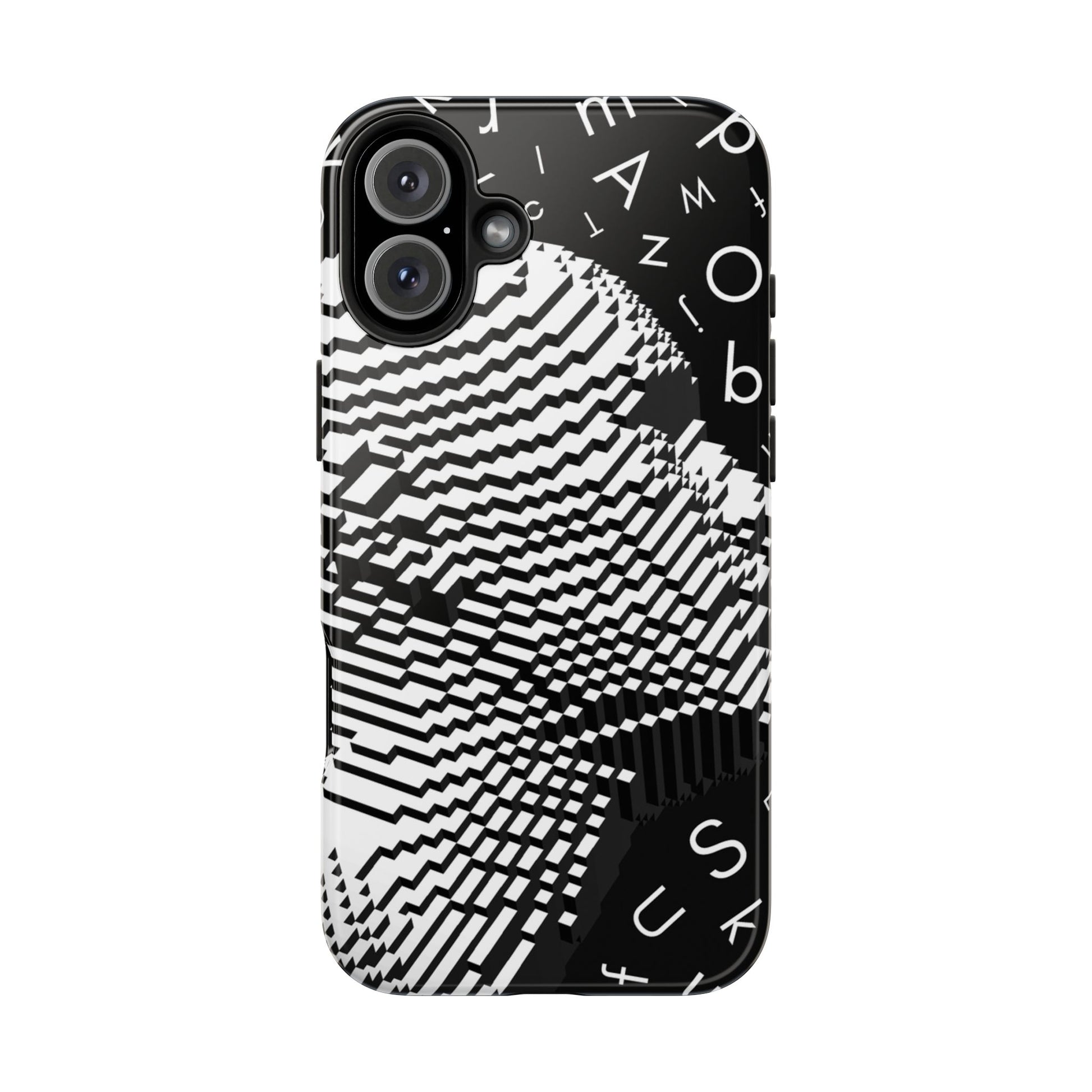 Mono Matrix Tough Phone Case (iPhone & Samsung Compatible) - FORMO