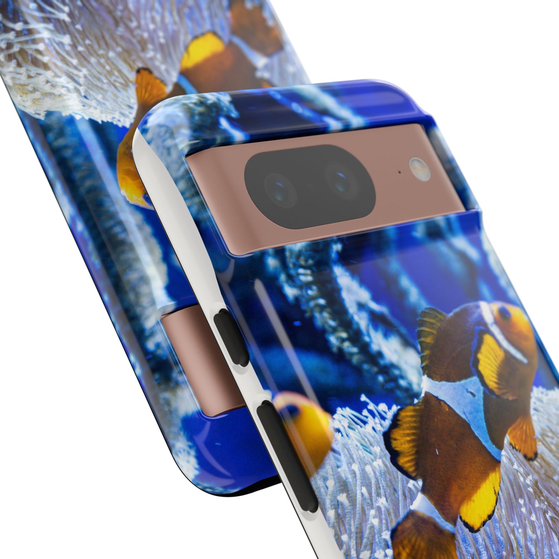 Colorful Marine Life Phone Case, Fish Case, Ocean Lover Gift, Underwater Art, Unique Phone Cover, Tough Phone Protector - FORMO