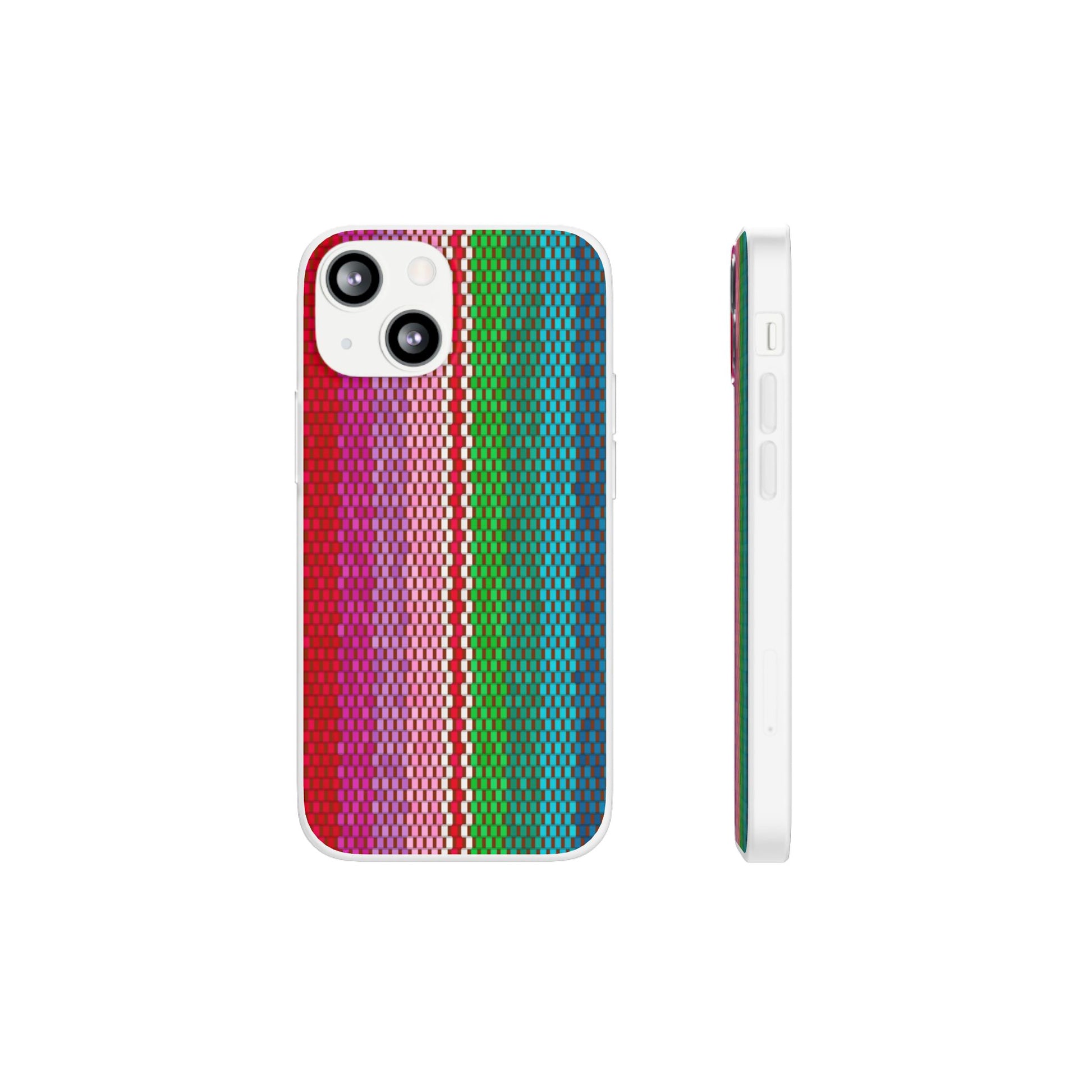 Colorful Striped Flexi Phone Case (iPhone & Samsung Compatible) - FORMO