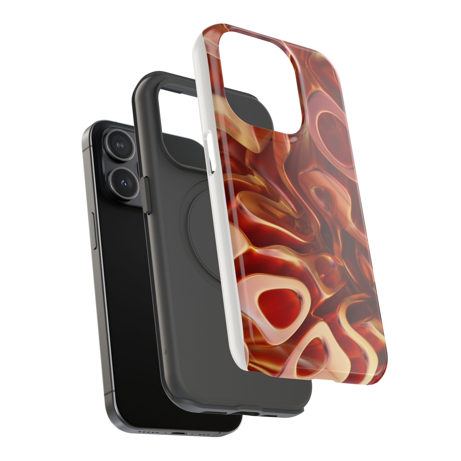 Stylish Impact-Resistant Cases with Abstract Design - Ideal Gift for Phone Lovers, Birthday, Anniversary, Protection Accessories, Trendy - FORMO