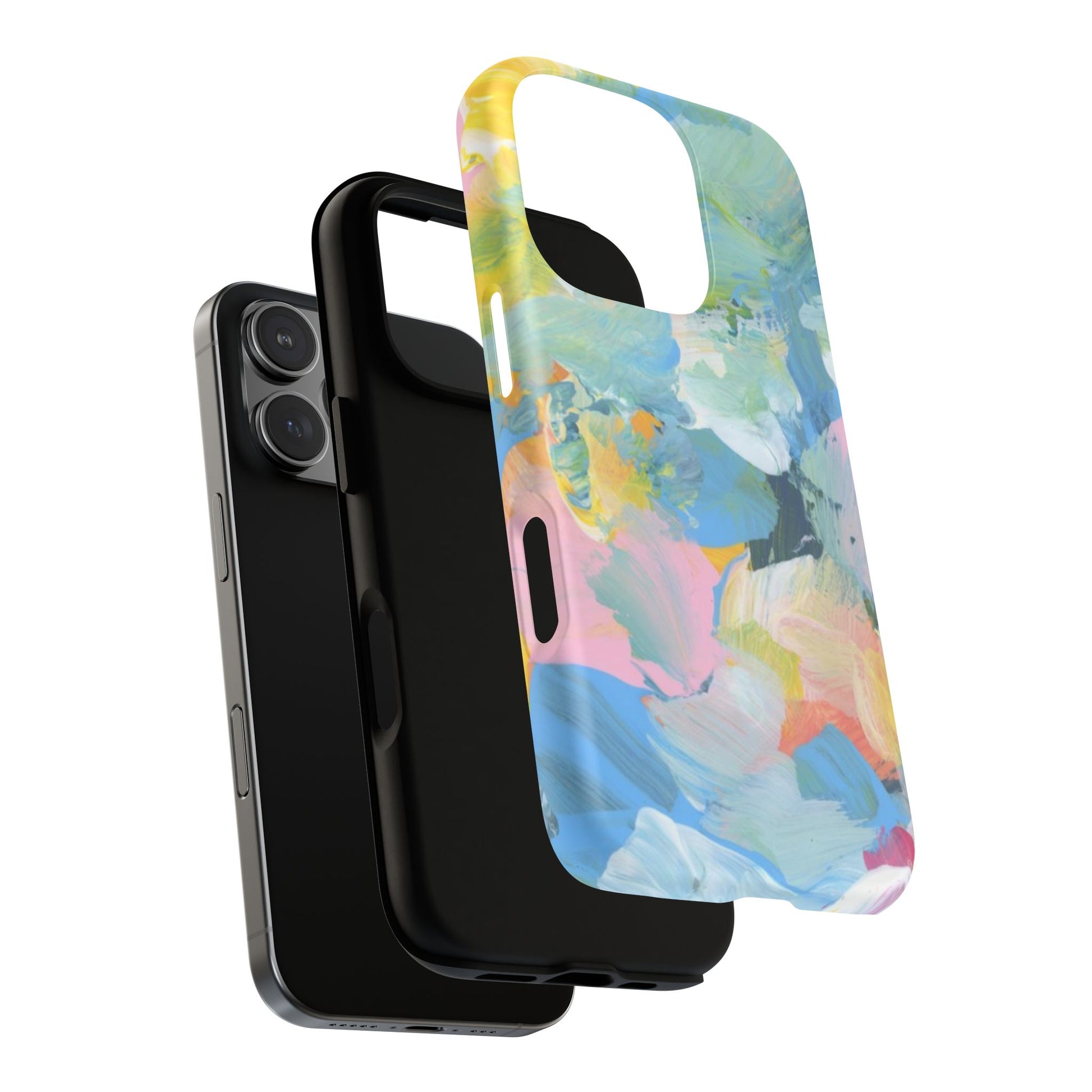Colorful Tough Magnetic Phone Case, Vibrant Phone Protection, Unique Gift for Her, Modern Design, Holiday Gift Idea - FORMO
