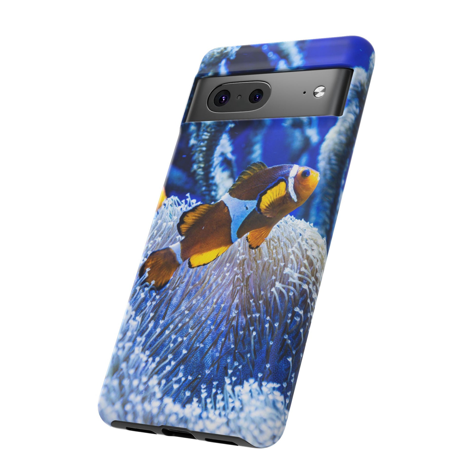 Colorful Marine Life Phone Case, Fish Case, Ocean Lover Gift, Underwater Art, Unique Phone Cover, Tough Phone Protector - FORMO