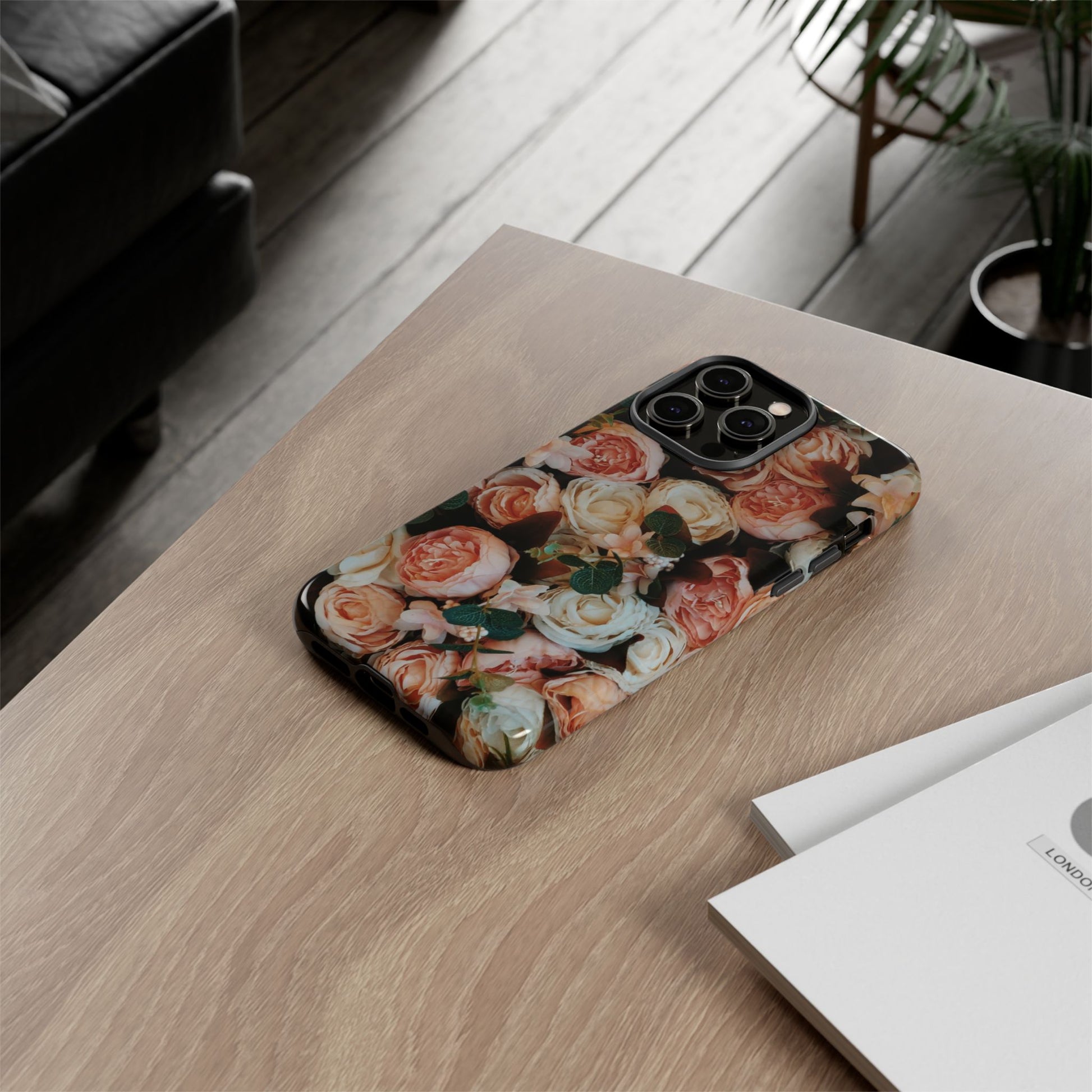 Floral Phone Case - Tough Cases, Rose Design, Floral Protection, Gift for Her, Cute Mobile Cover, Eco-Friendly Case - FORMO