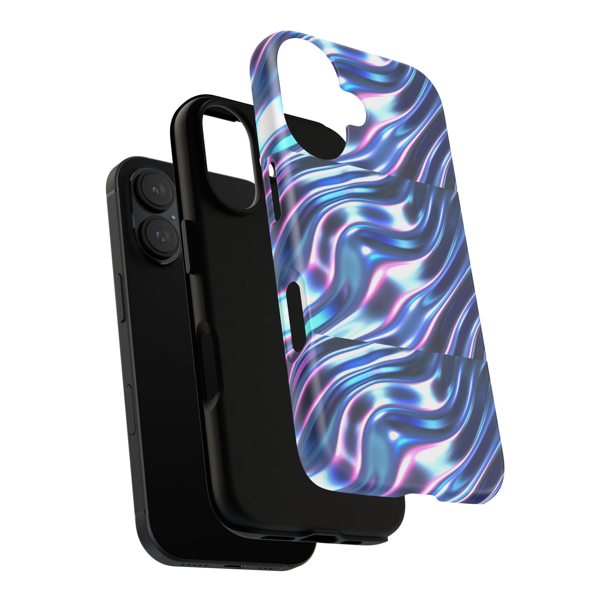 Iridescent Glossy Tough Phone Case (iPhone, Samsung & Google Pixel Compatible) - FORMO