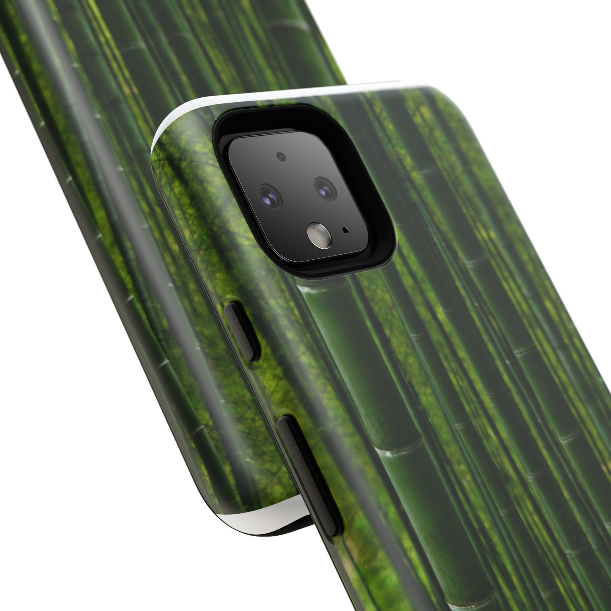 Bamboo Phone Case - Tough Cases, Nature Lover Gift, Eco-Friendly Phone Accessory, Greenery Design, Unique Smartphone Cover - FORMO