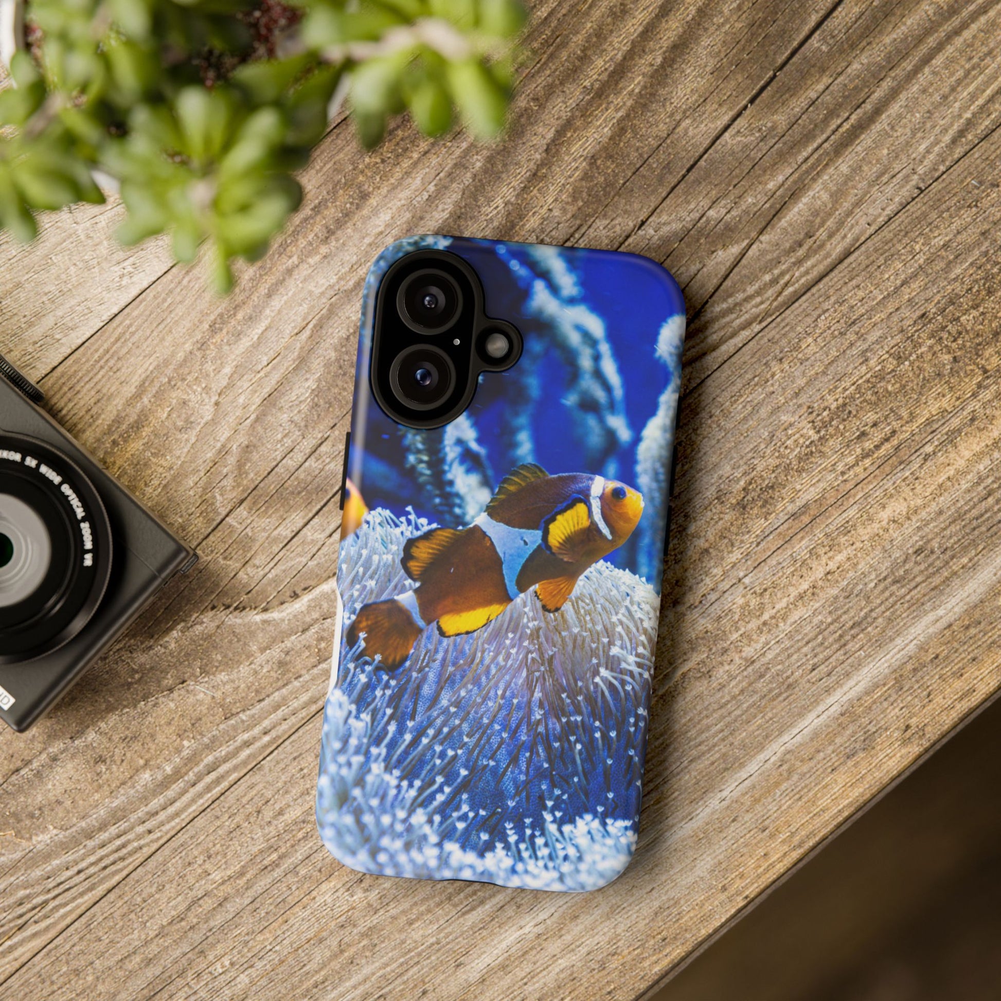 Colorful Marine Life Phone Case, Fish Case, Ocean Lover Gift, Underwater Art, Unique Phone Cover, Tough Phone Protector - FORMO