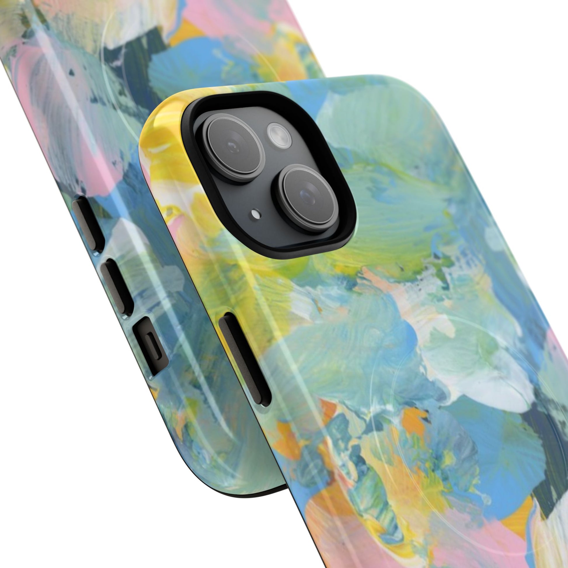 Colorful Tough Magnetic Phone Case, Vibrant Phone Protection, Unique Gift for Her, Modern Design, Holiday Gift Idea - FORMO