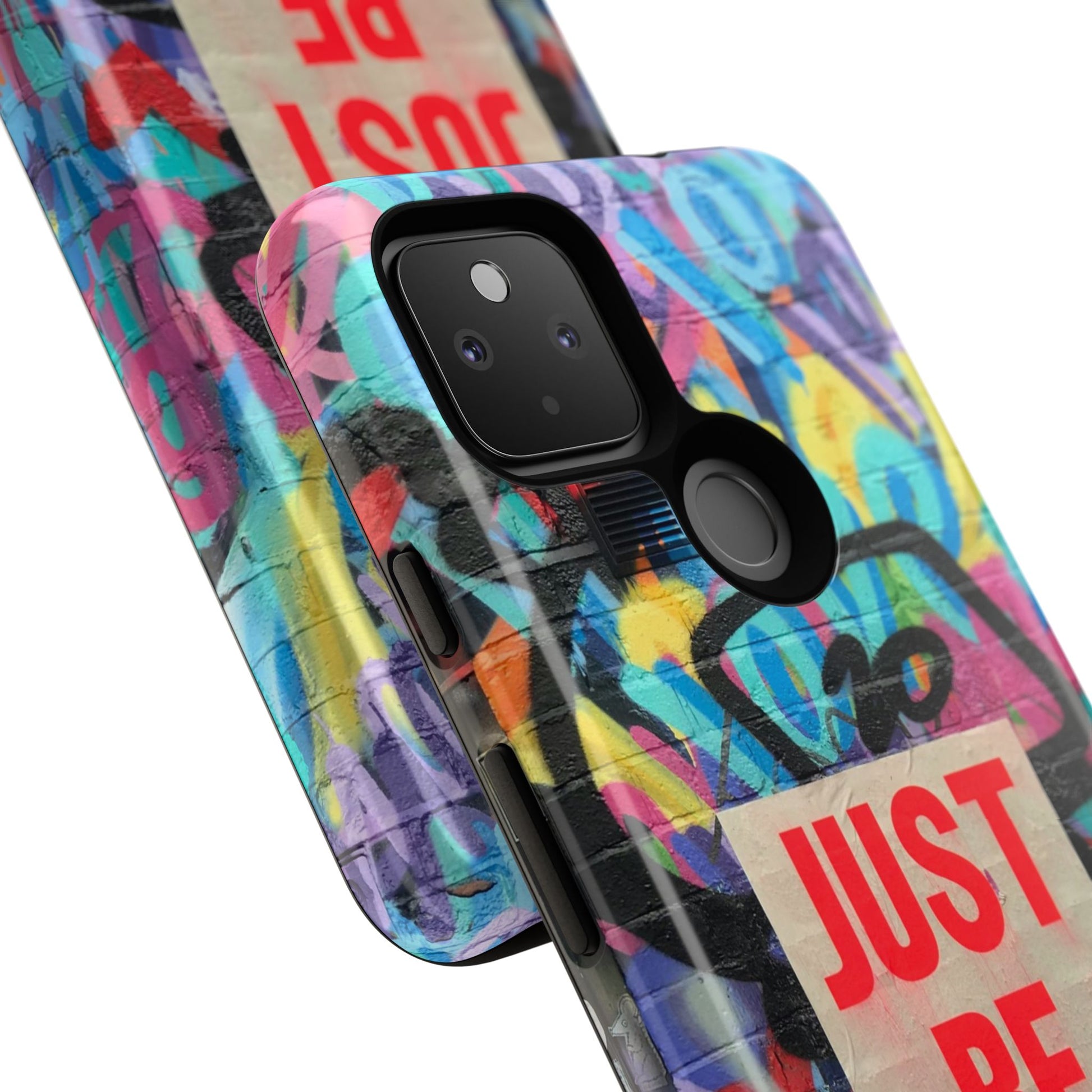 Colorful Phone Case - Just Be Nice Design, Motivational Gift, Phone Accessories, Unique Custom Case, Positive Vibe Tech Gear - FORMO