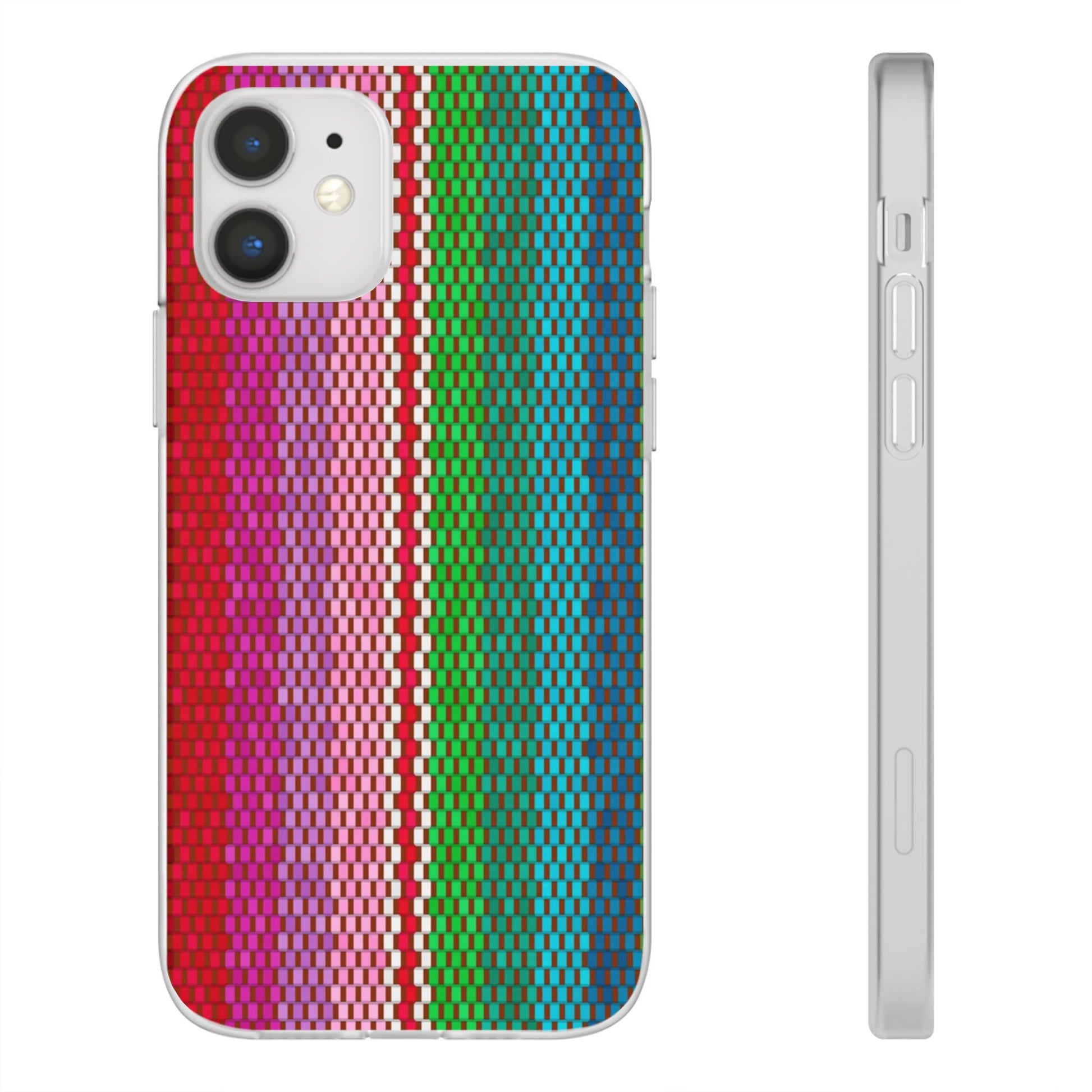 Colorful Striped Flexi Phone Case (iPhone & Samsung Compatible) - FORMO
