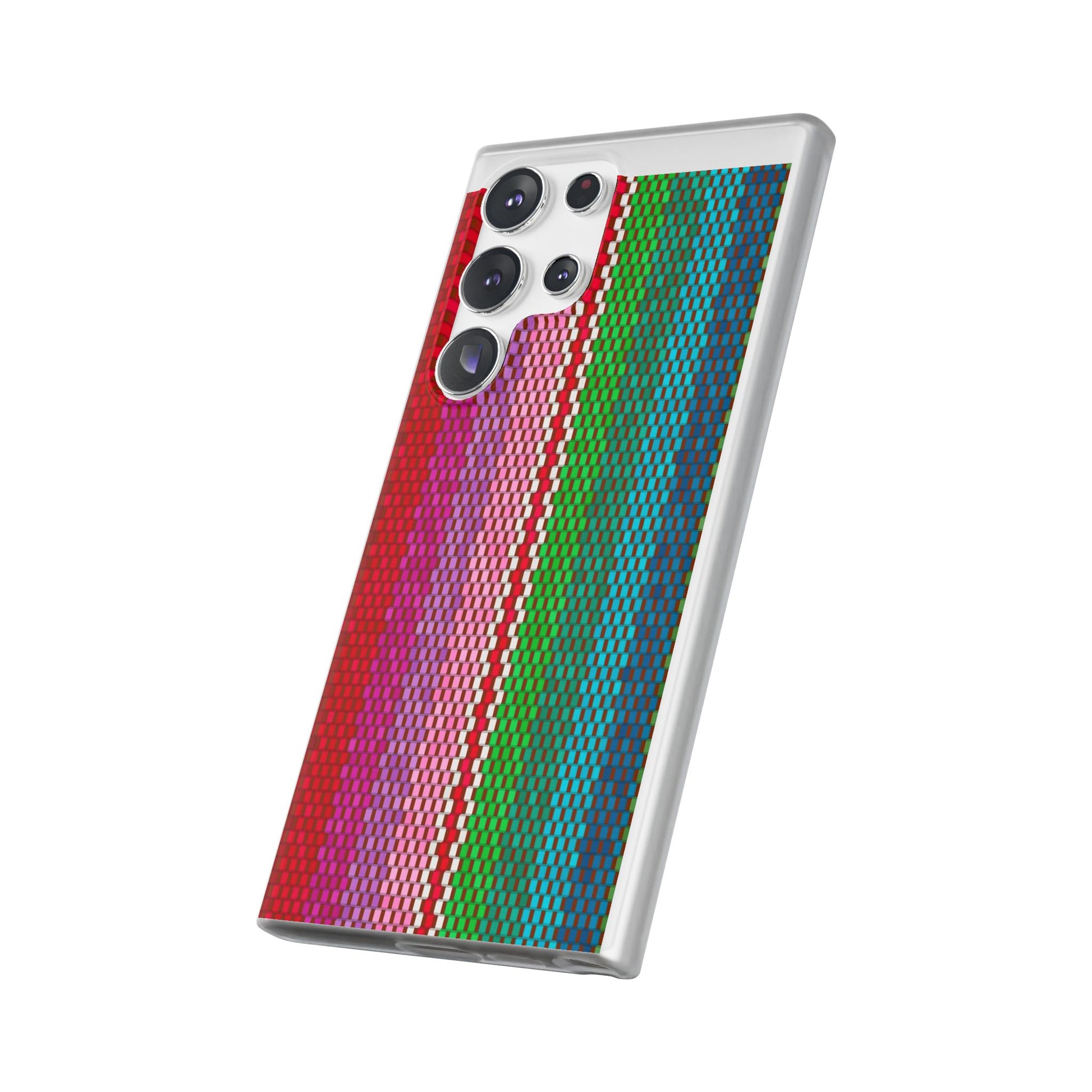Colorful Striped Flexi Phone Case (iPhone & Samsung Compatible) - FORMO