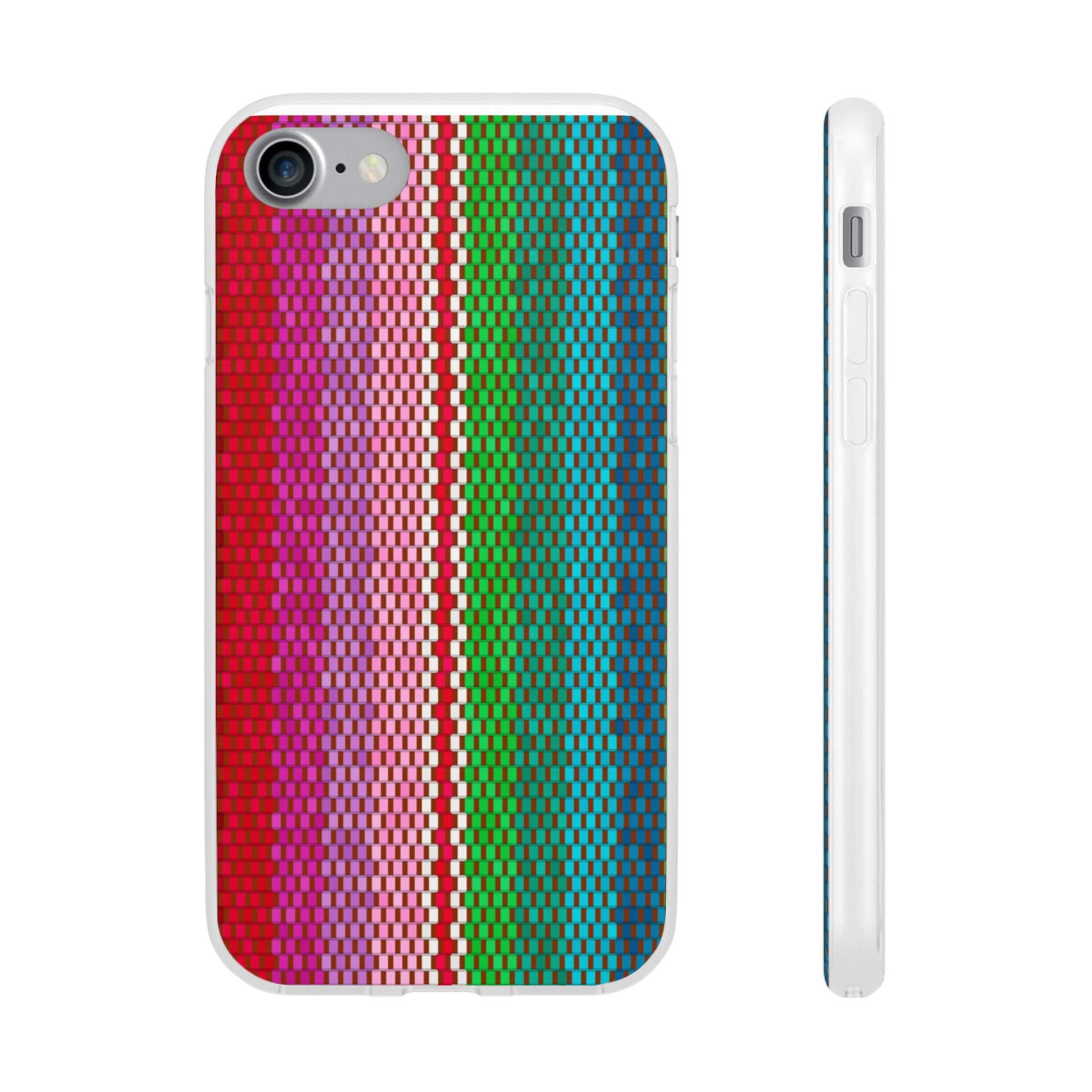 Colorful Striped Flexi Phone Case (iPhone & Samsung Compatible) - FORMO