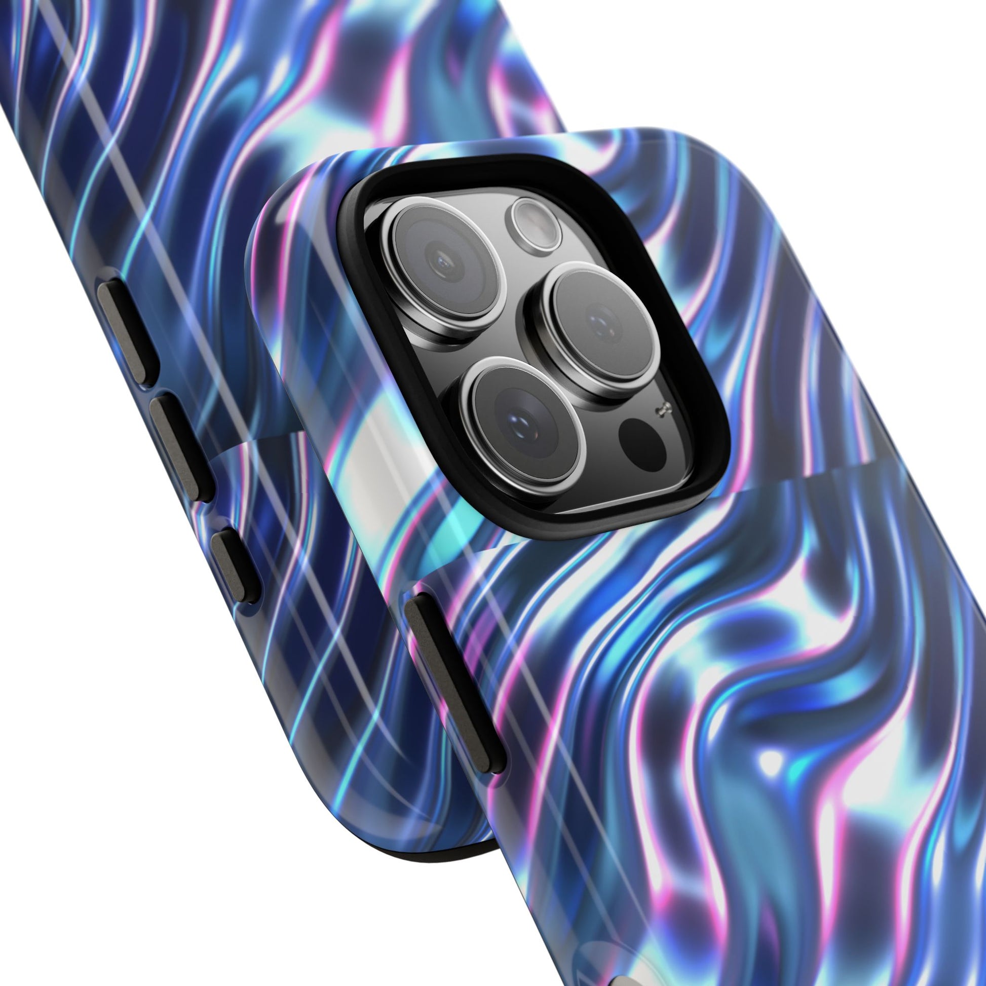 Iridescent Glossy Tough Phone Case (iPhone, Samsung & Google Pixel Compatible) - FORMO