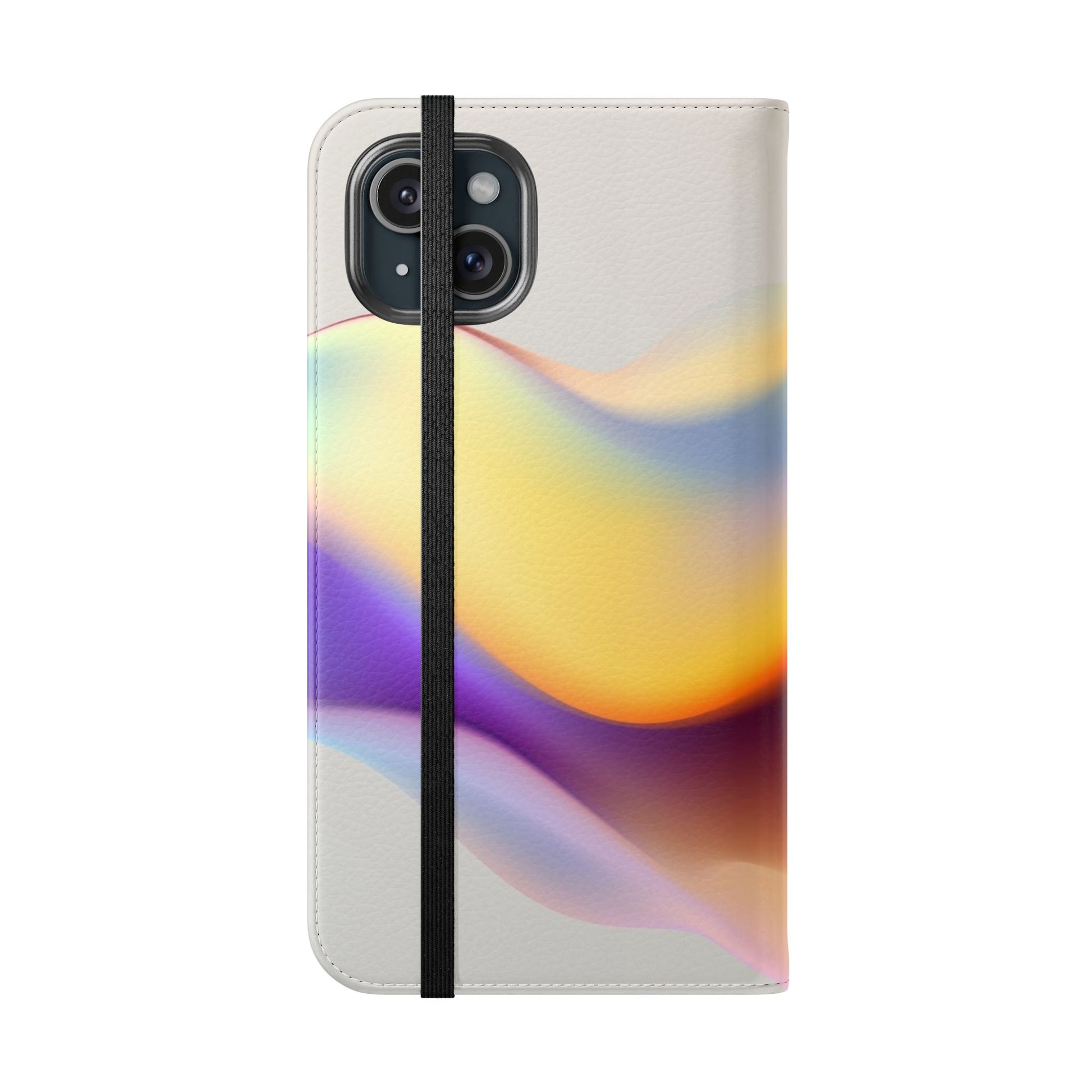 Abstract Gradient Wave Phone Wallet Case (iPhone & Samsung Compatible) - FORMO