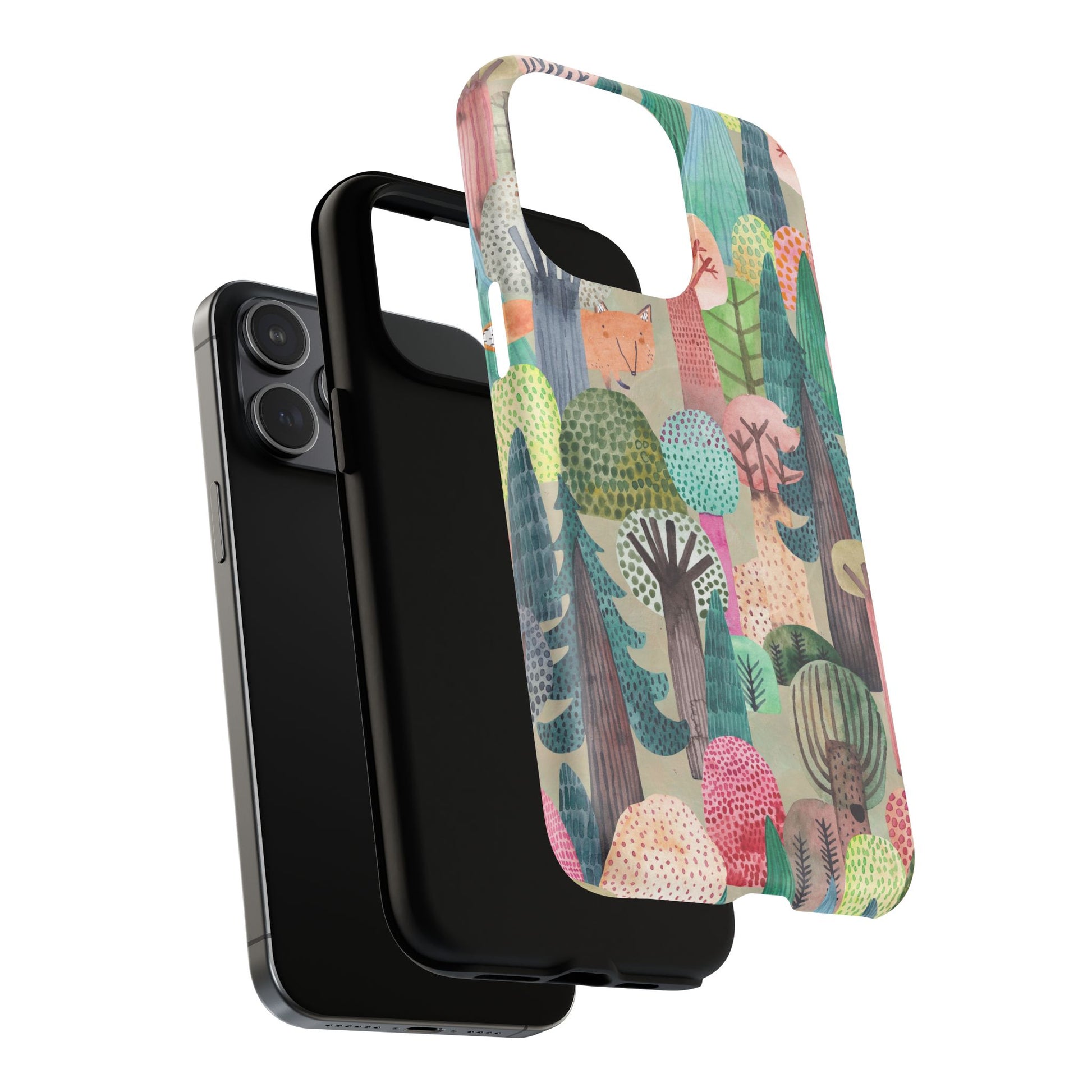 Whimsical Forest Tough Magnetic Phone Case (iPhone Compatible) - FORMO