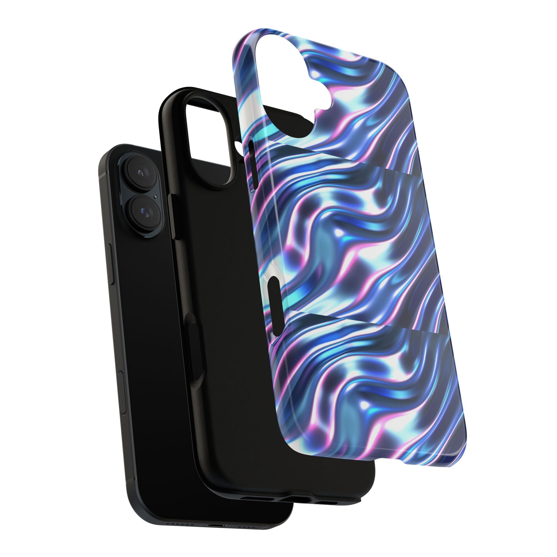 Iridescent Glossy Tough Phone Case (iPhone, Samsung & Google Pixel Compatible) - FORMO