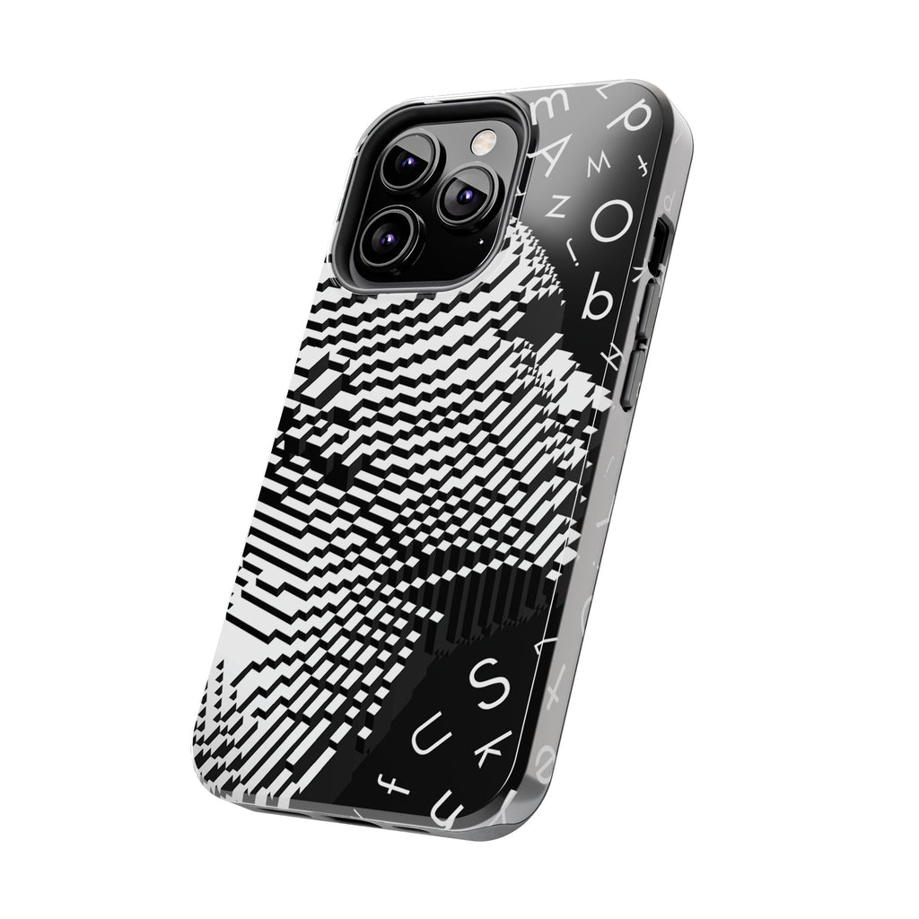 Mono Matrix Tough Phone Case (iPhone & Samsung Compatible) - FORMO