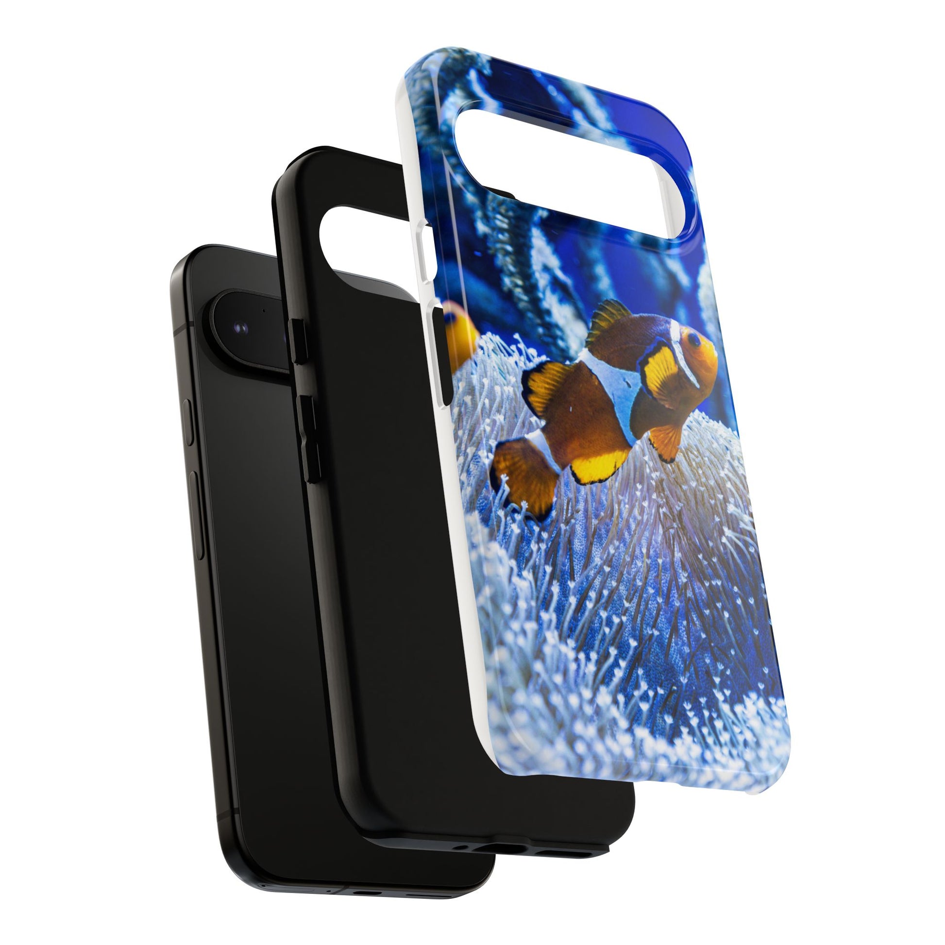 Colorful Marine Life Phone Case, Fish Case, Ocean Lover Gift, Underwater Art, Unique Phone Cover, Tough Phone Protector - FORMO