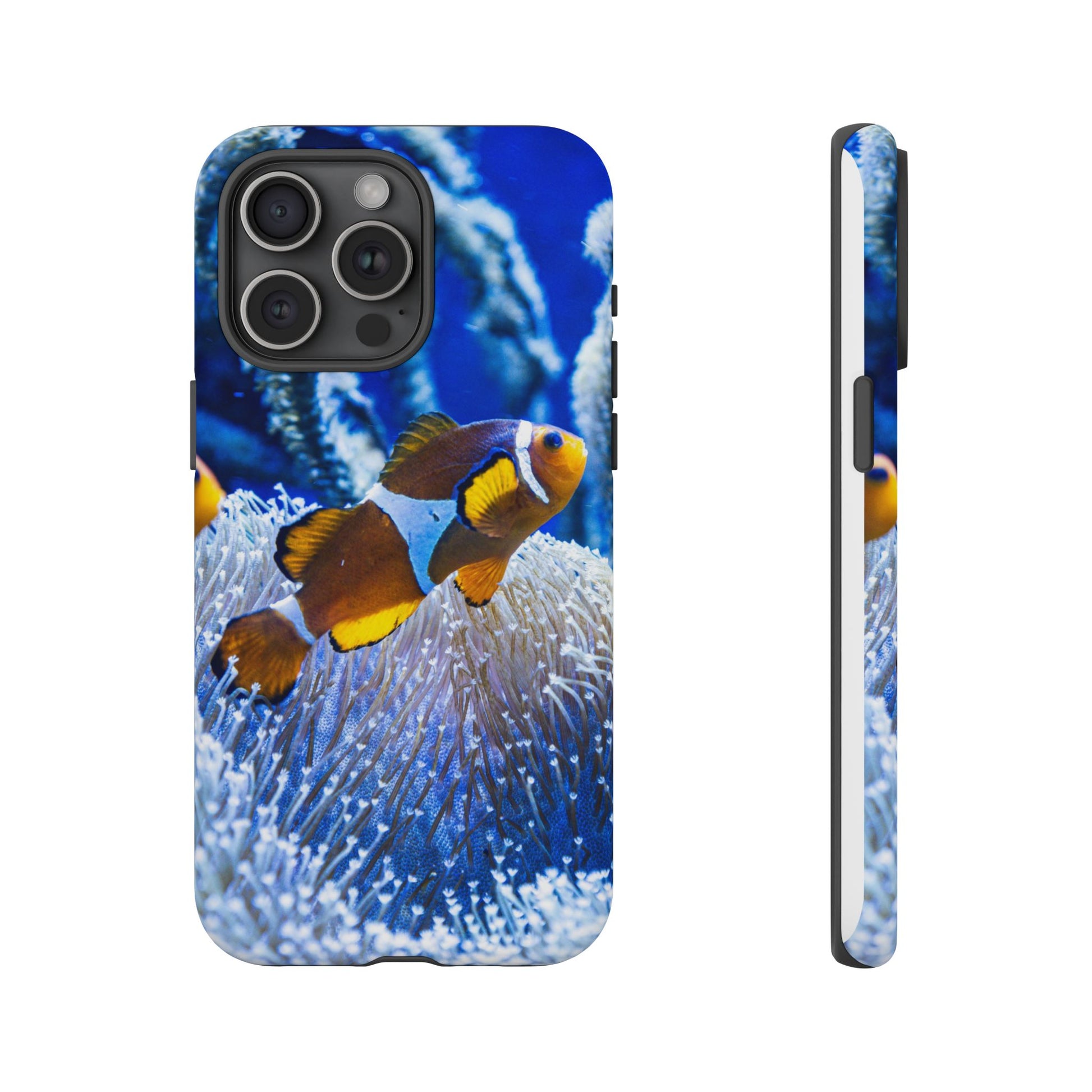 Colorful Marine Life Phone Case, Fish Case, Ocean Lover Gift, Underwater Art, Unique Phone Cover, Tough Phone Protector - FORMO