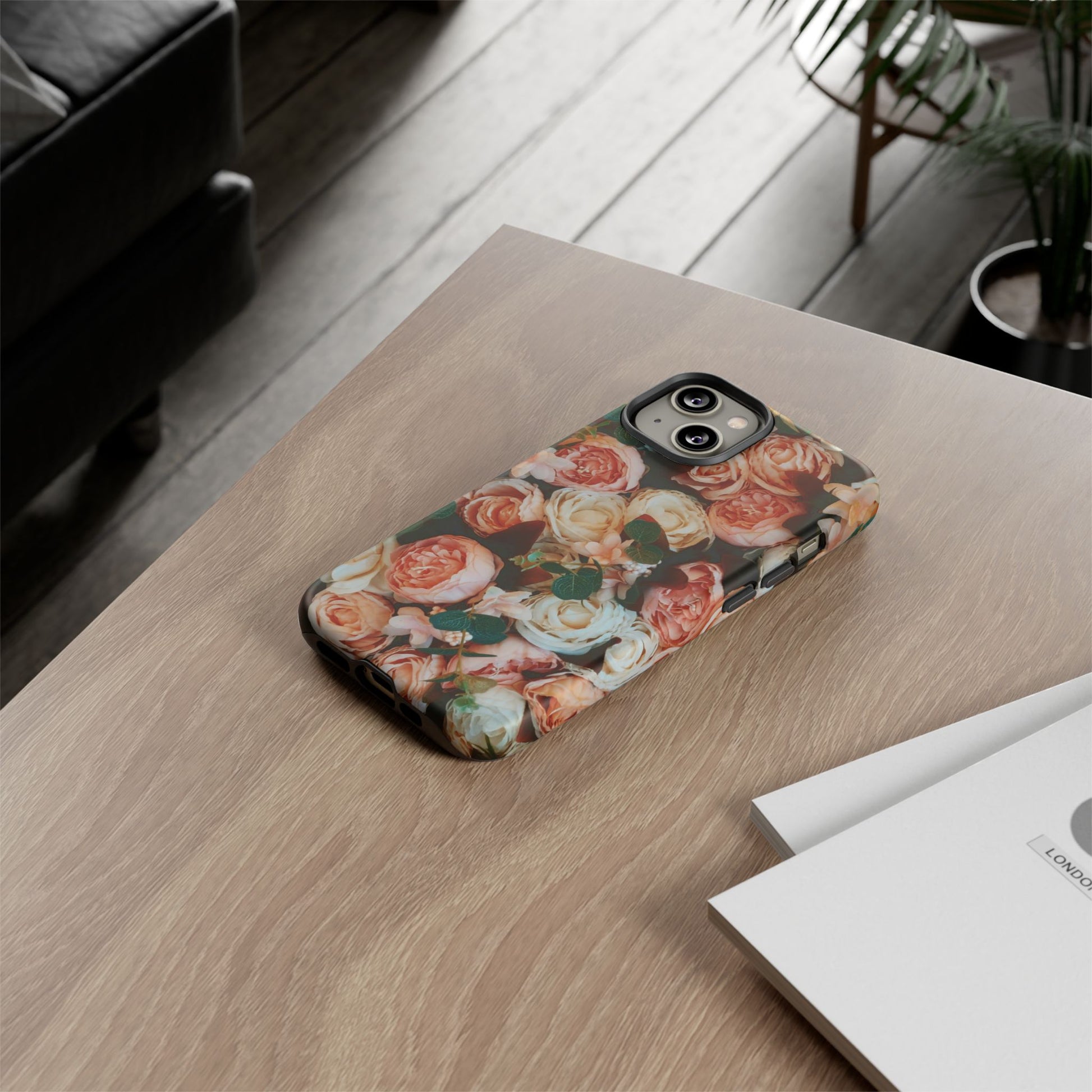 Floral Phone Case - Tough Cases, Rose Design, Floral Protection, Gift for Her, Cute Mobile Cover, Eco-Friendly Case - FORMO