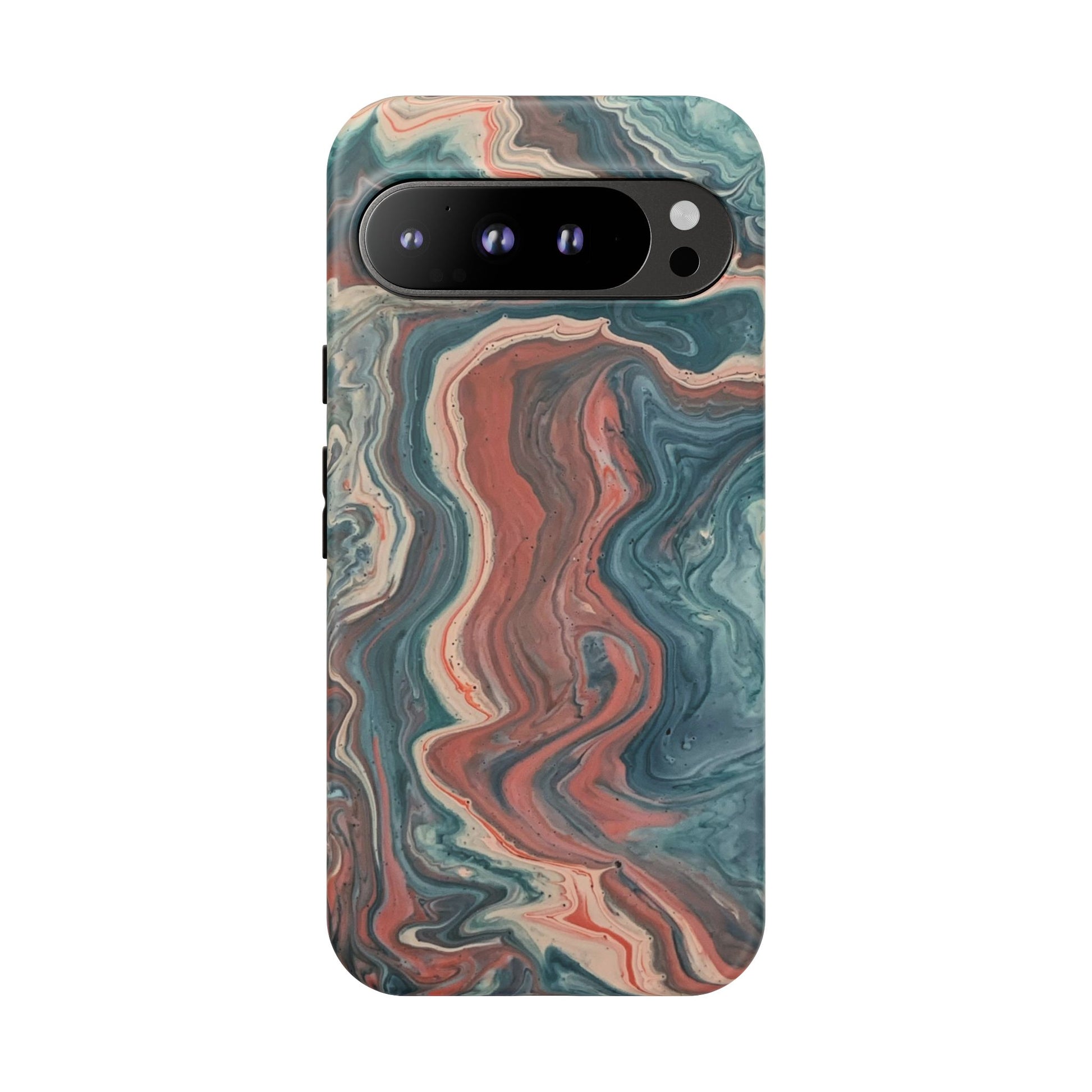 Artistic Phone Case, Tough Cases for Stylish Protection, Marble Design, Trendy Gift for Phone Lovers, Unique Cell Phone Accessory - FORMO