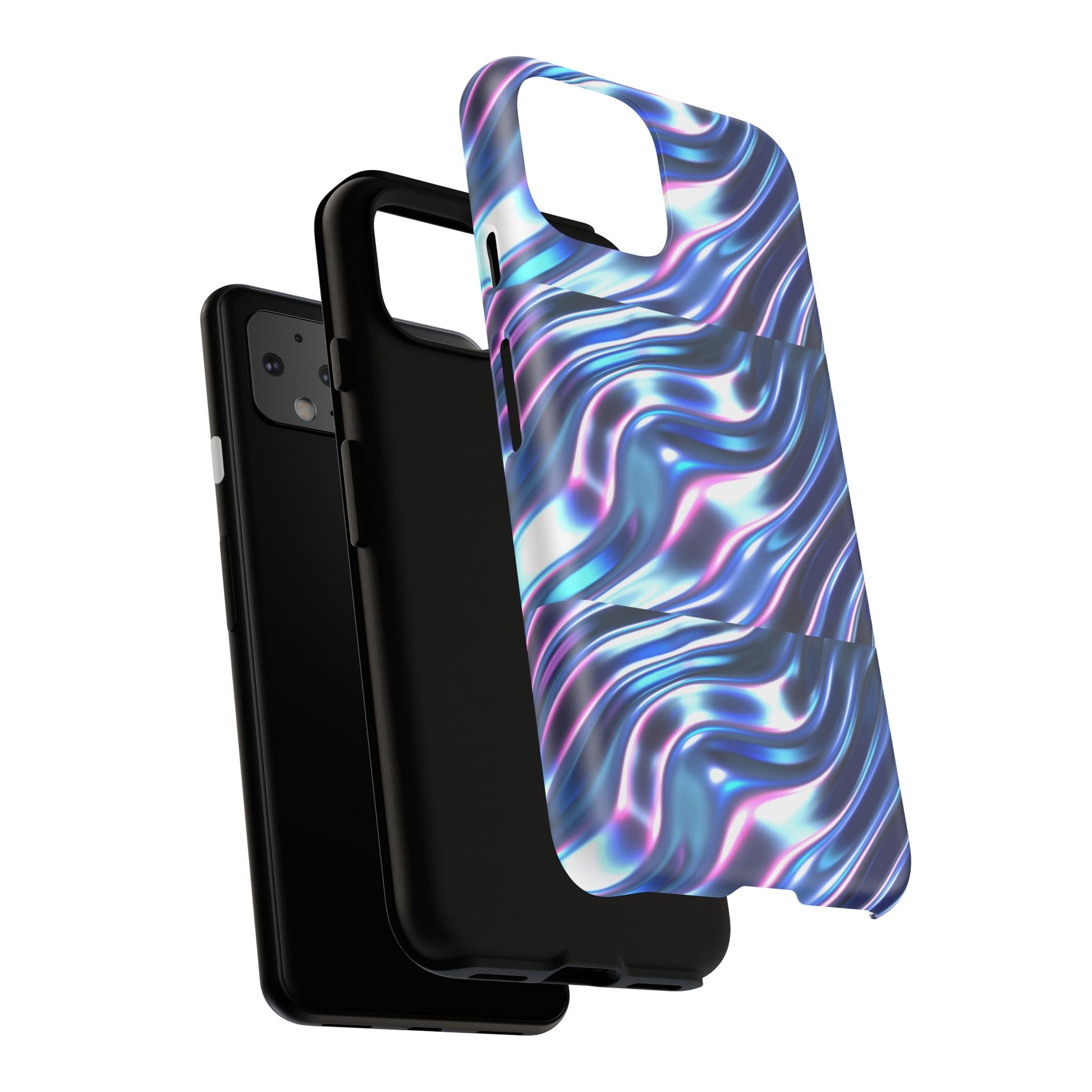 Iridescent Glossy Tough Phone Case (iPhone, Samsung & Google Pixel Compatible) - FORMO