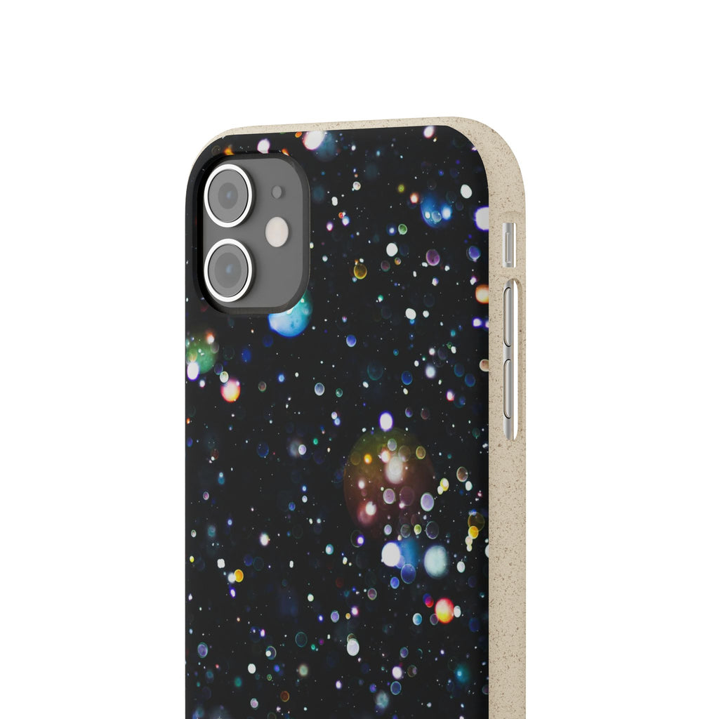 Eco-Friendly Phone Cases, Galaxy Print Biodegradable Cases, Sustainable Phone Accessories, Green Gifts for Her, Space Lover Gift - FORMO
