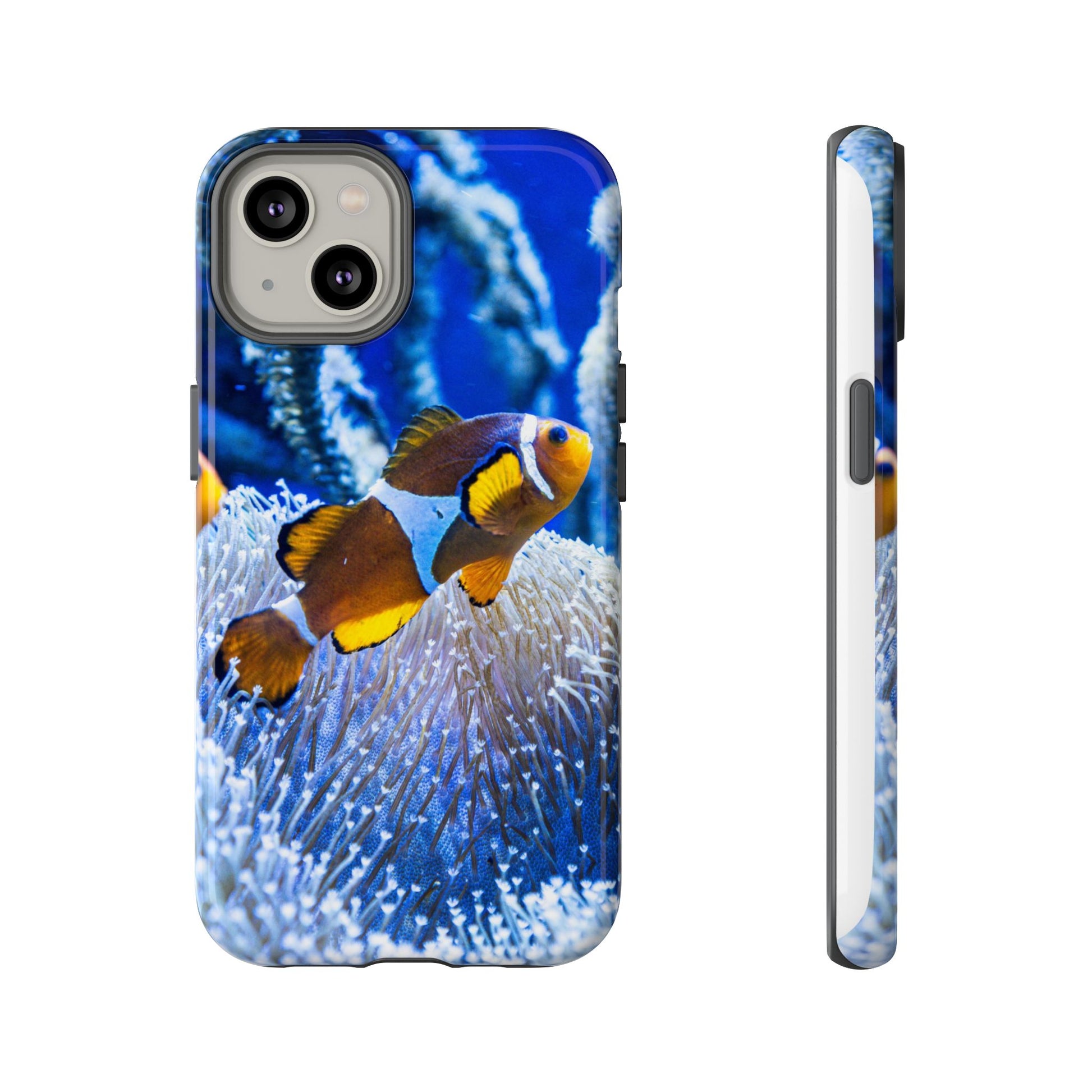 Colorful Marine Life Phone Case, Fish Case, Ocean Lover Gift, Underwater Art, Unique Phone Cover, Tough Phone Protector - FORMO