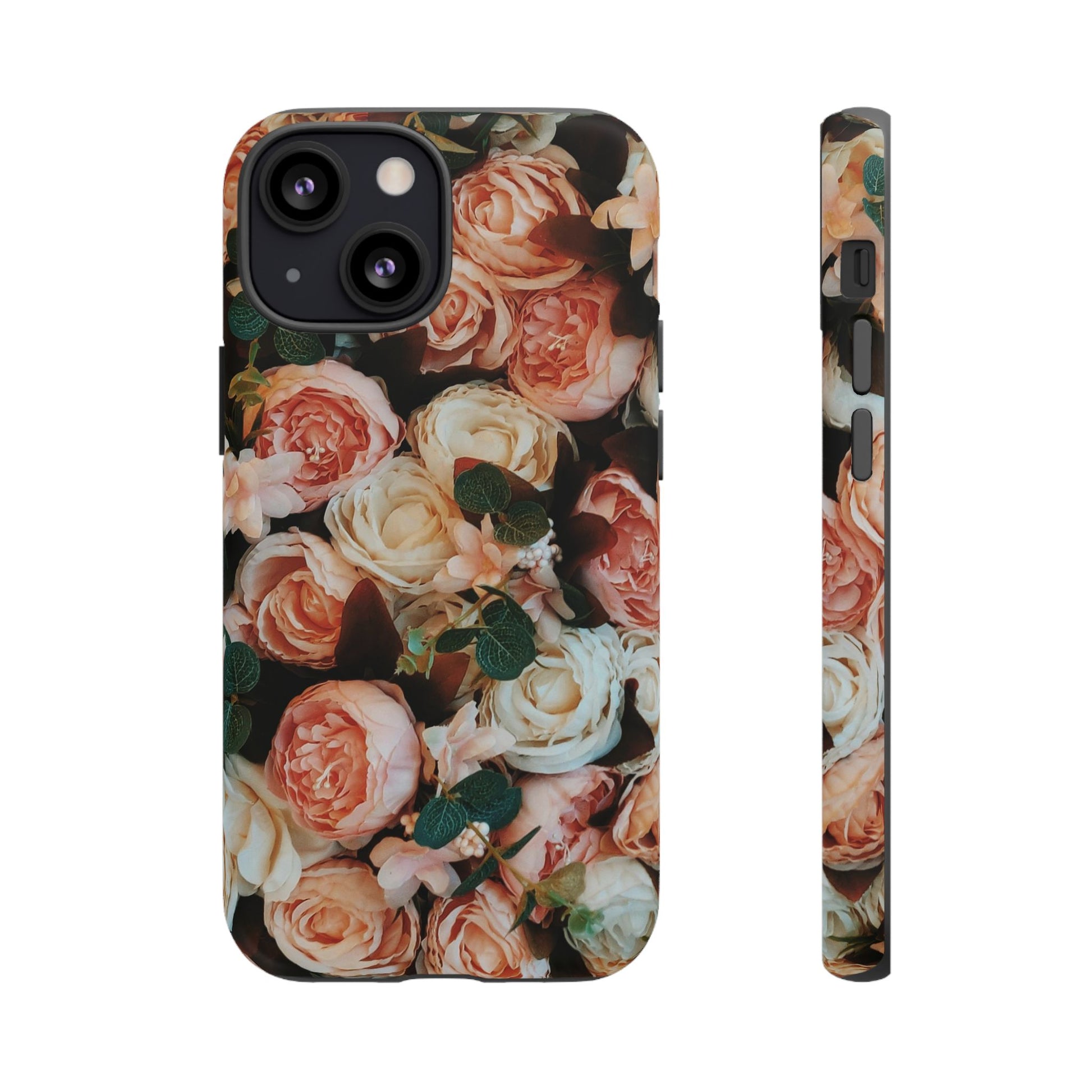 Floral Phone Case - Tough Cases, Rose Design, Floral Protection, Gift for Her, Cute Mobile Cover, Eco-Friendly Case - FORMO