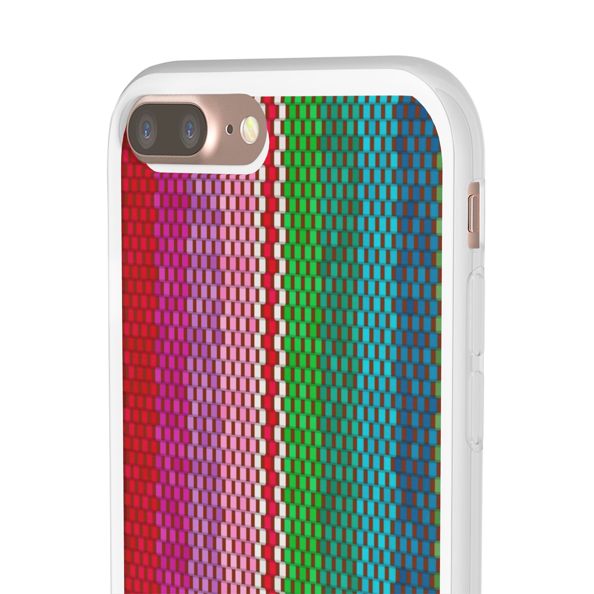 Colorful Striped Flexi Phone Case (iPhone & Samsung Compatible) - FORMO