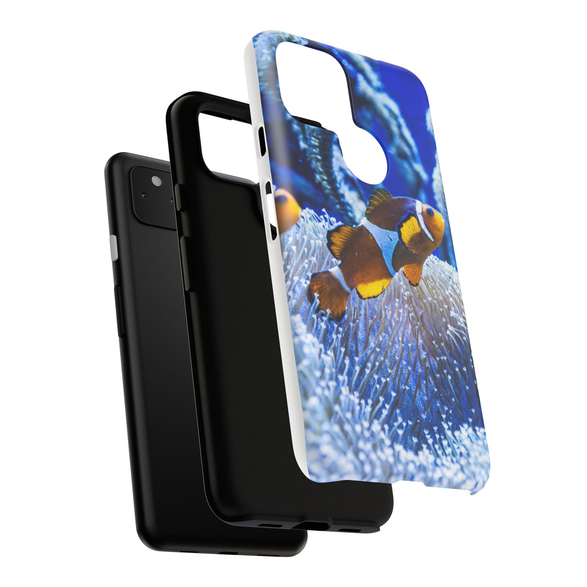 Colorful Marine Life Phone Case, Fish Case, Ocean Lover Gift, Underwater Art, Unique Phone Cover, Tough Phone Protector - FORMO