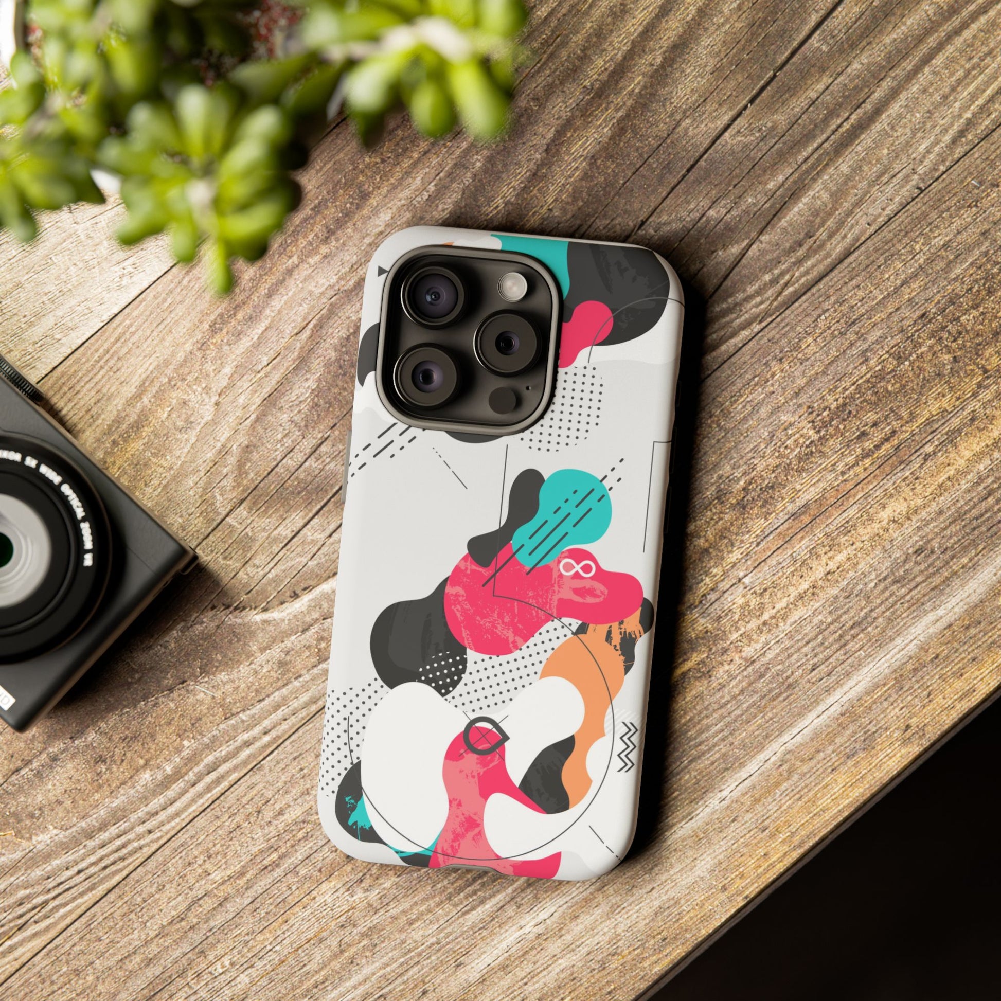 Abstract Art Tough Phone Case (iPhone & Samsung Compatible) - FORMO