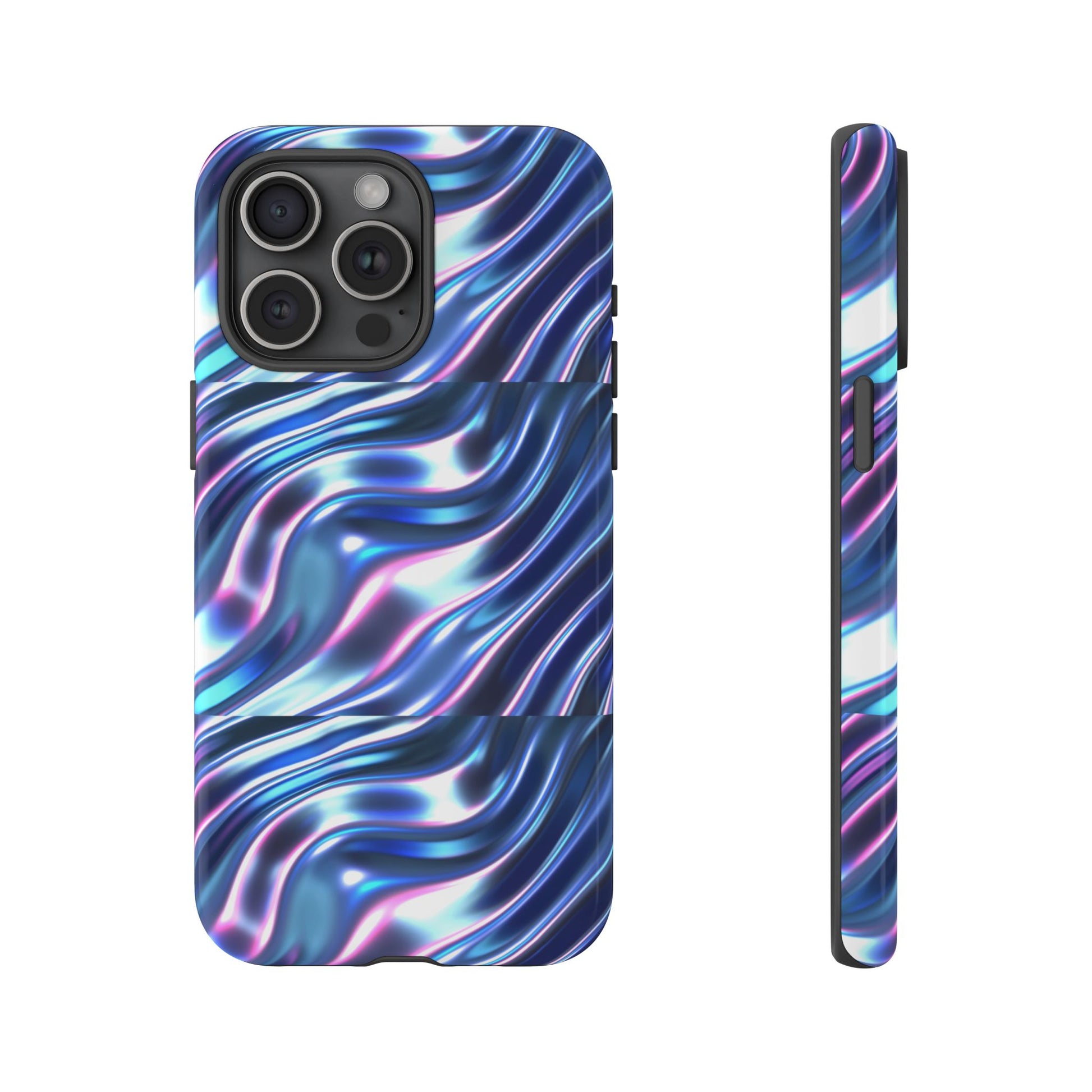 Iridescent Glossy Tough Phone Case (iPhone, Samsung & Google Pixel Compatible) - FORMO