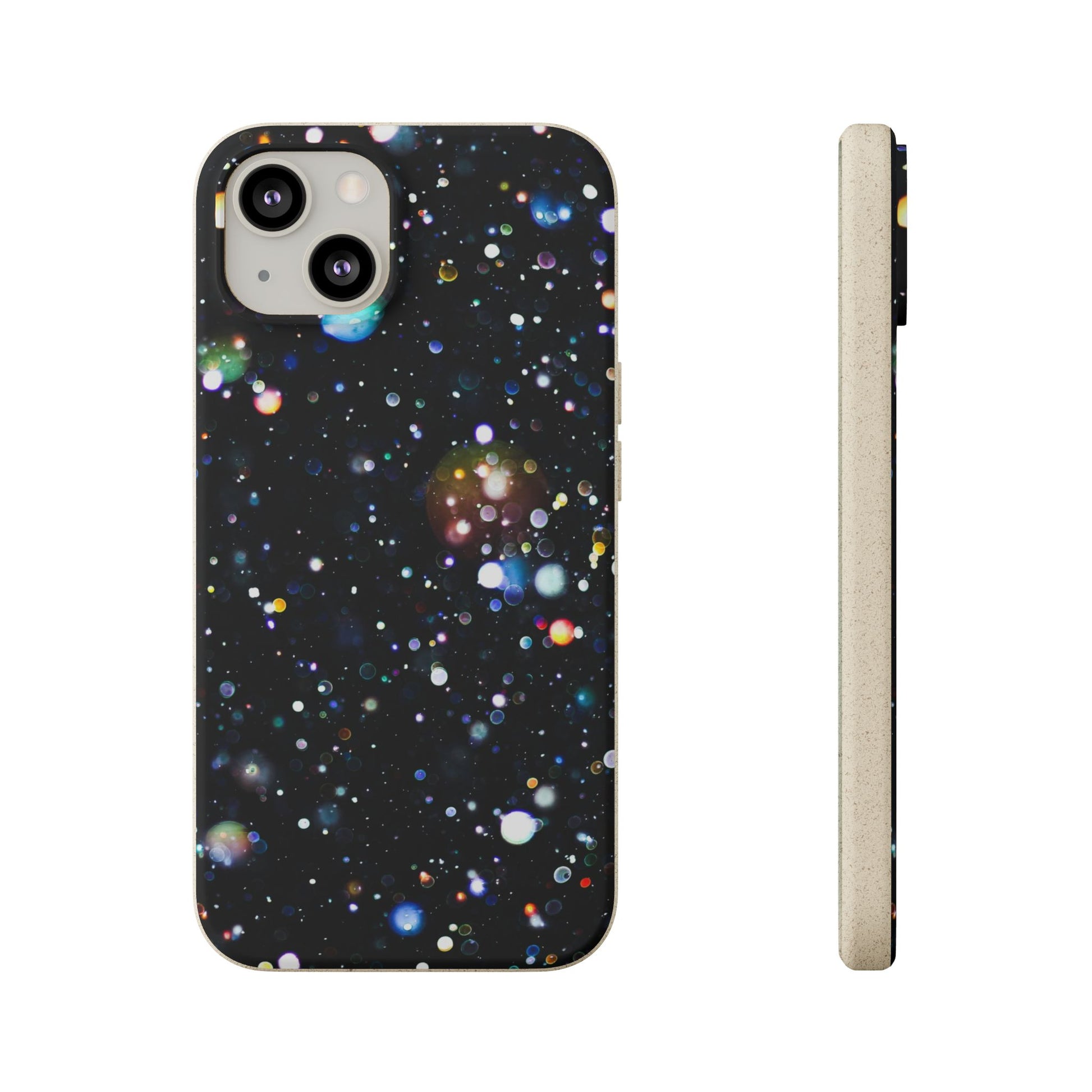 Eco-Friendly Phone Cases, Galaxy Print Biodegradable Cases, Sustainable Phone Accessories, Green Gifts for Her, Space Lover Gift - FORMO