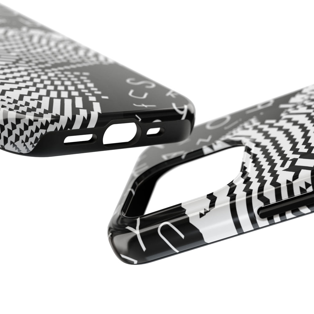 Mono Matrix Tough Phone Case (iPhone & Samsung Compatible) - FORMO