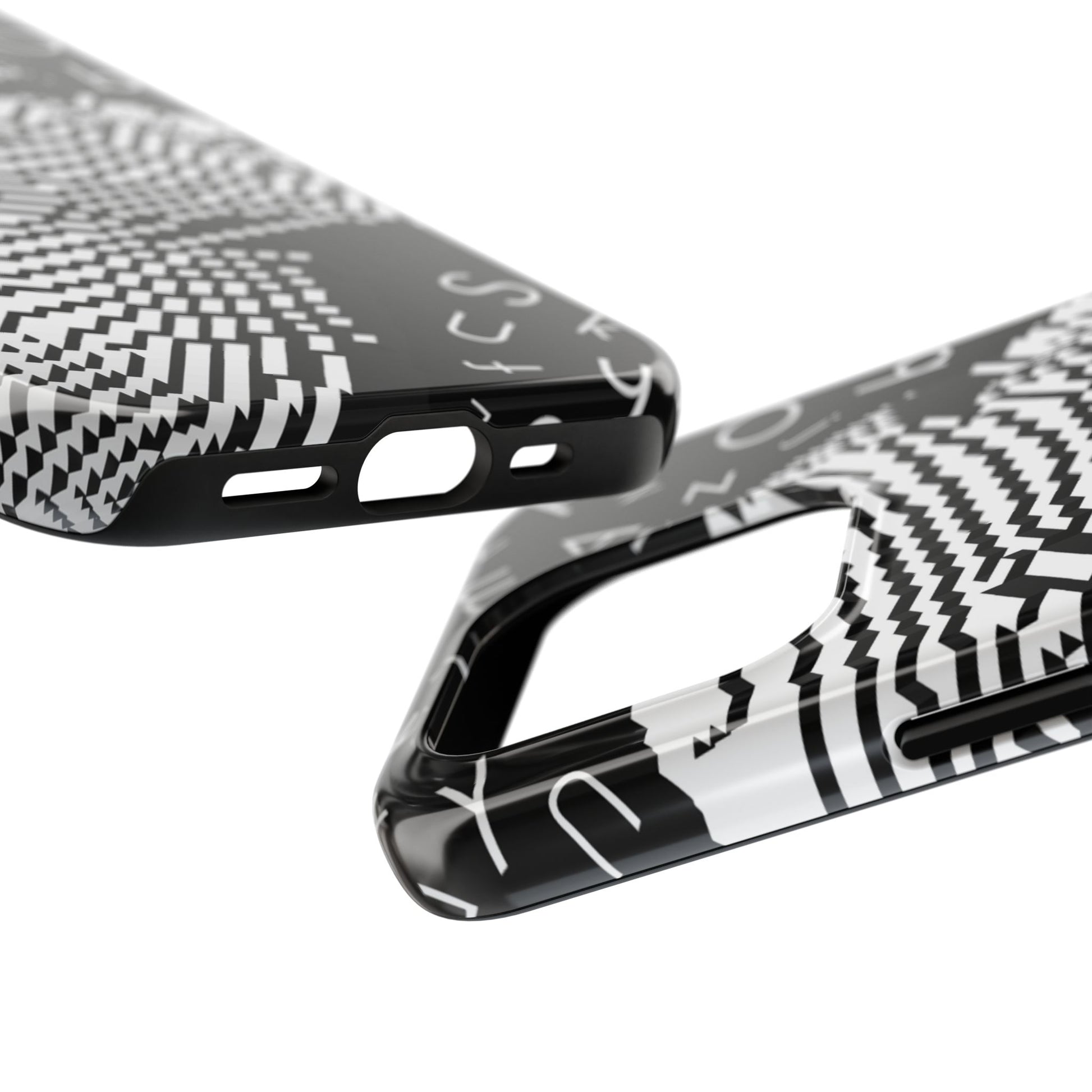 Mono Matrix Tough Phone Case (iPhone & Samsung Compatible) - FORMO