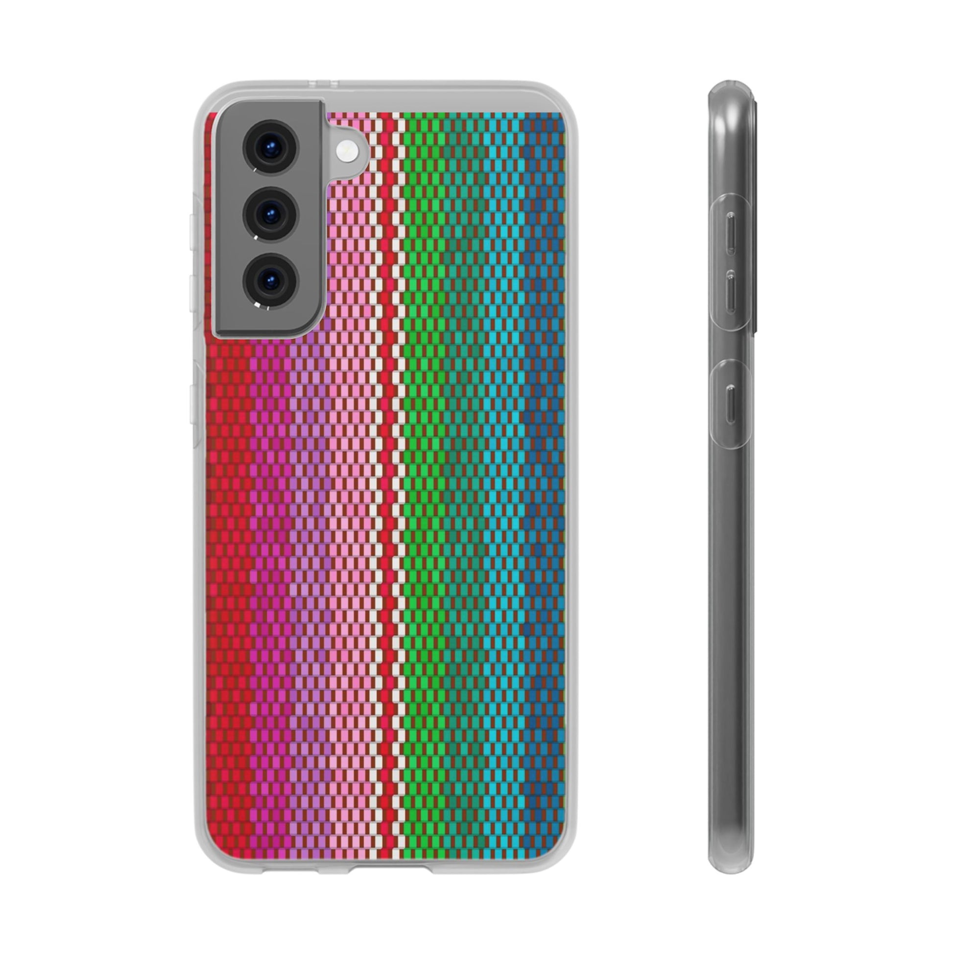 Colorful Striped Flexi Phone Case (iPhone & Samsung Compatible) - FORMO