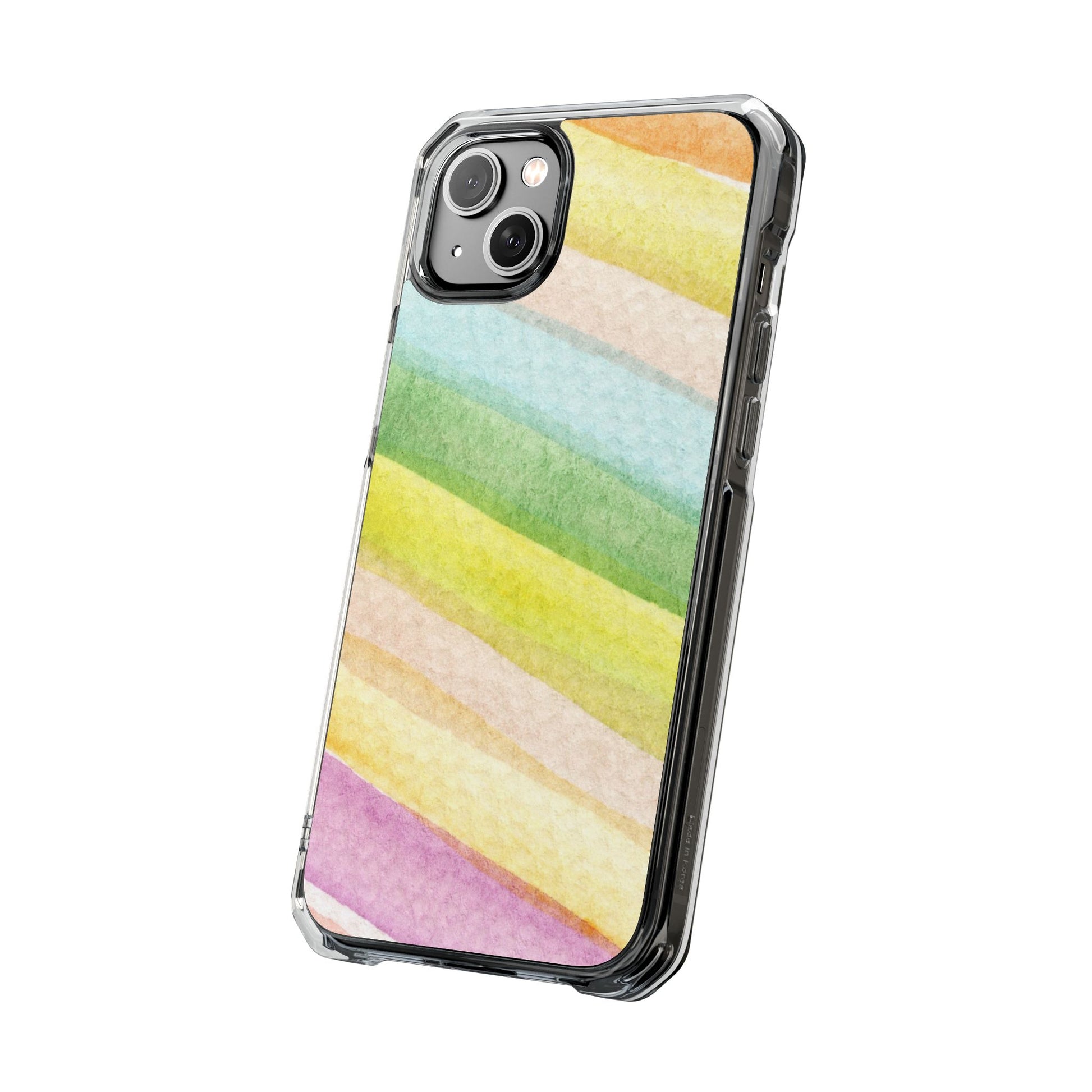 Colorful Watercolor Magnetic Phone Case for Impact Protection, Cute Phone Cover, Stylish Case for Gifts, Birthday, or Everyday Use - FORMO