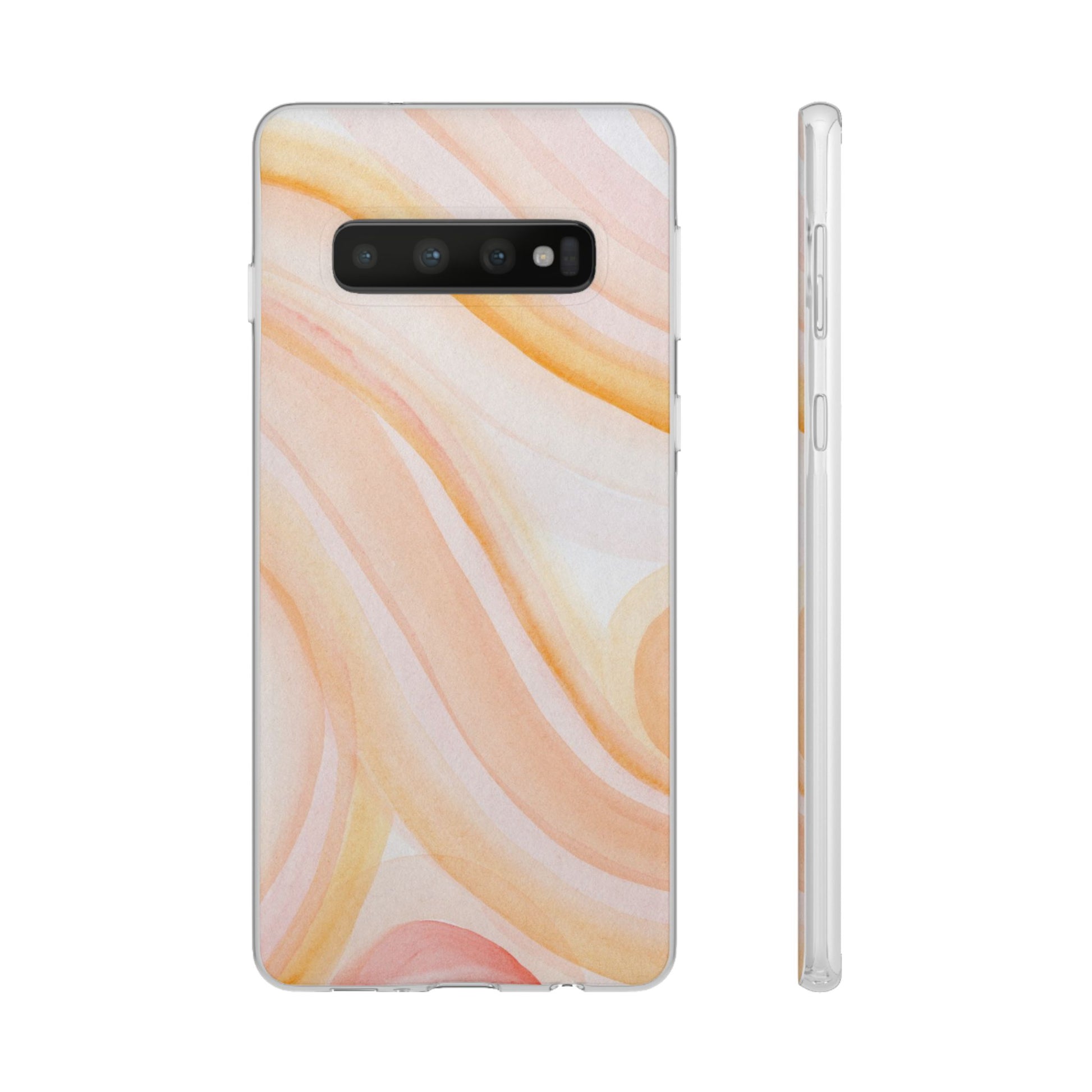 Aesthetic Phone Case, Soft Pastel Flexible Cover, Trendy Mobile Accessories, Gift for Her, Cute Phone Protection - FORMO