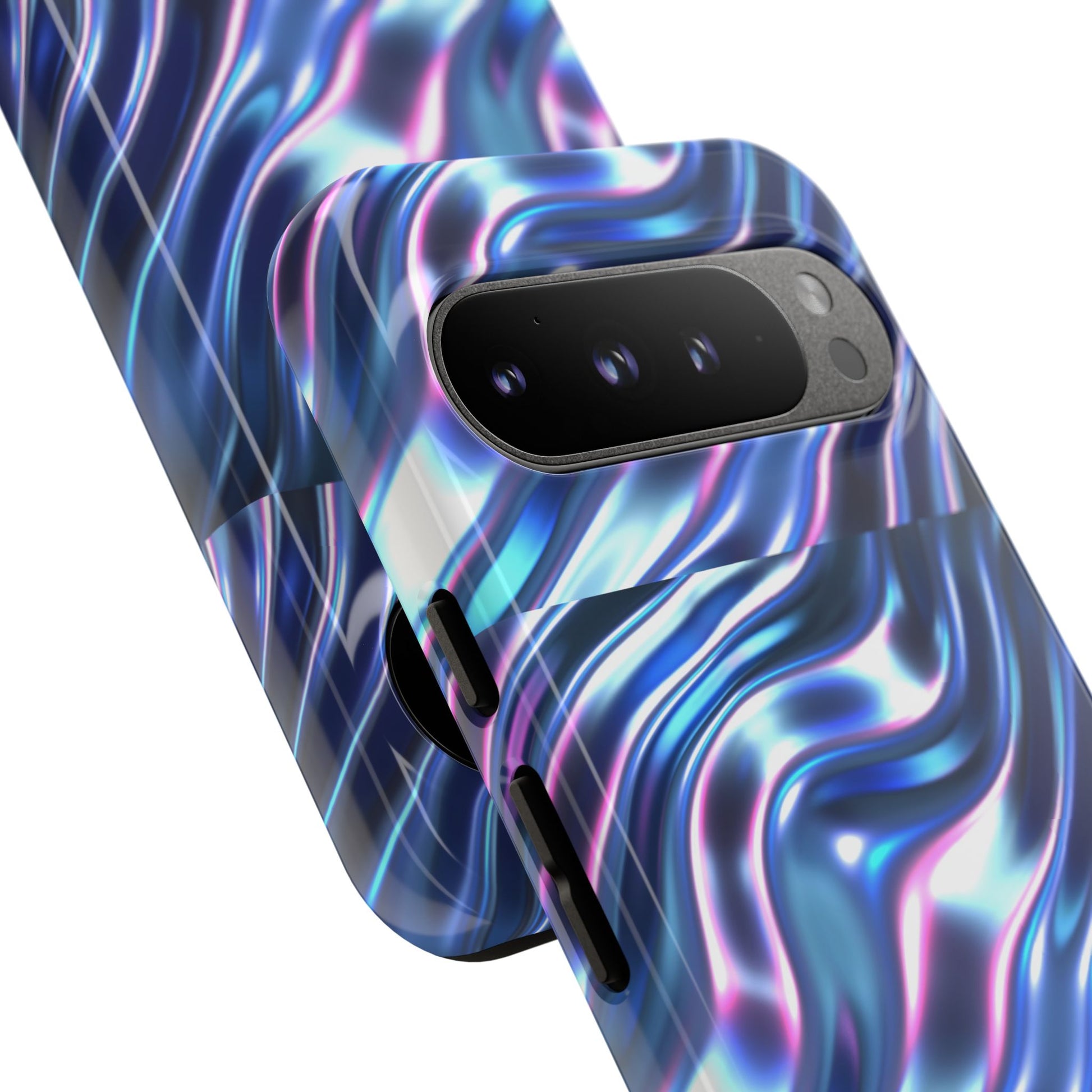 Iridescent Glossy Tough Phone Case (iPhone, Samsung & Google Pixel Compatible) - FORMO