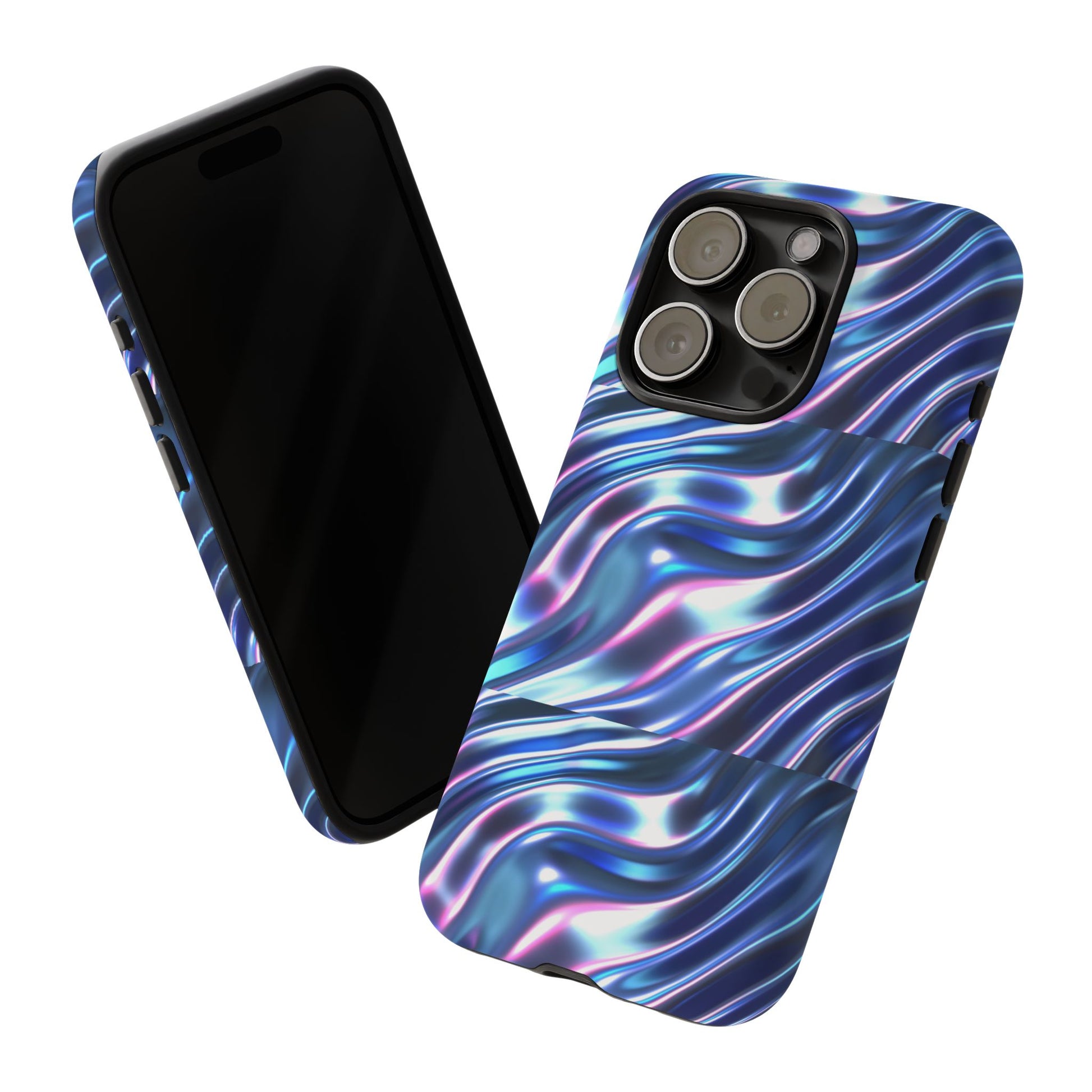 Iridescent Glossy Tough Phone Case (iPhone, Samsung & Google Pixel Compatible) - FORMO
