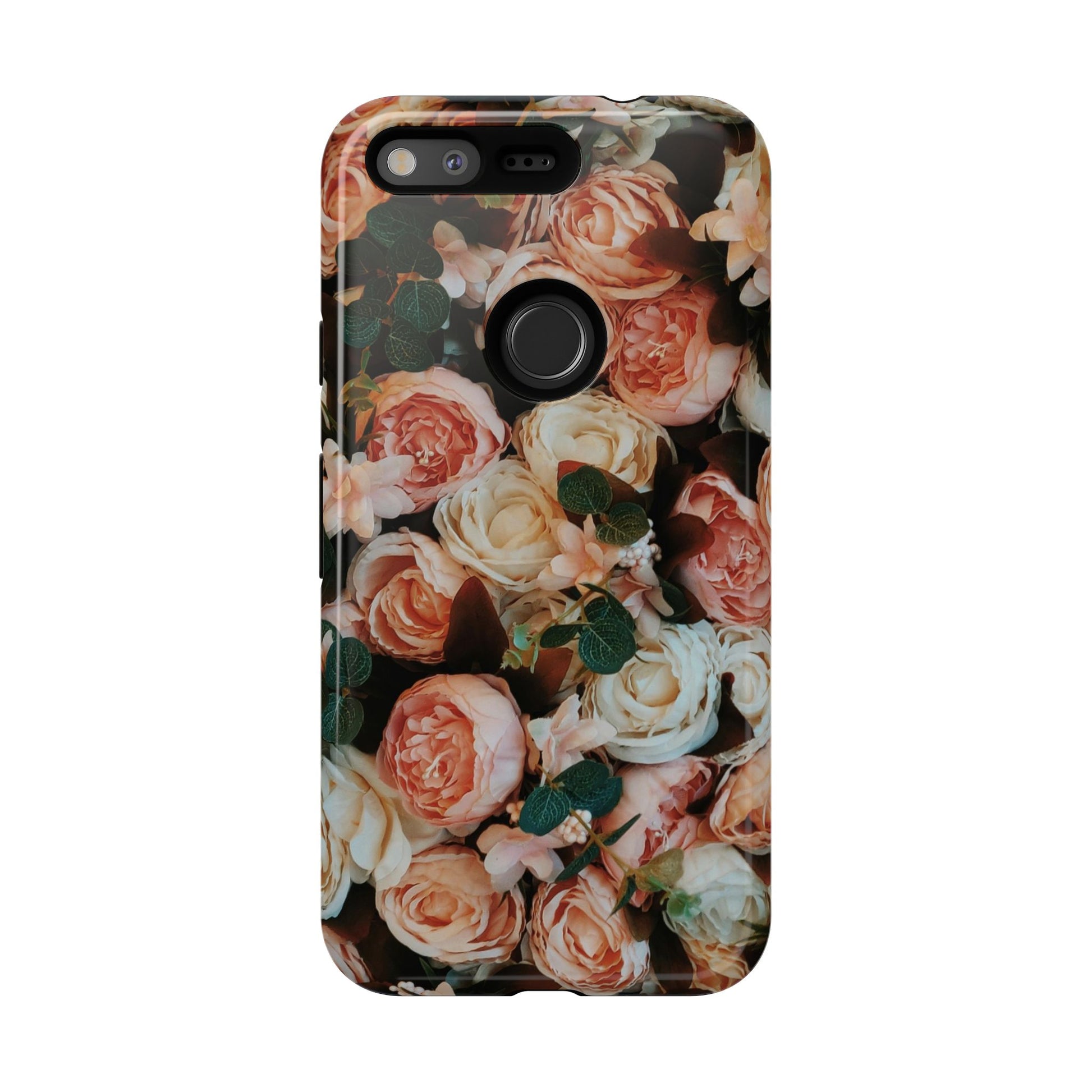 Floral Phone Case - Tough Cases, Rose Design, Floral Protection, Gift for Her, Cute Mobile Cover, Eco-Friendly Case - FORMO