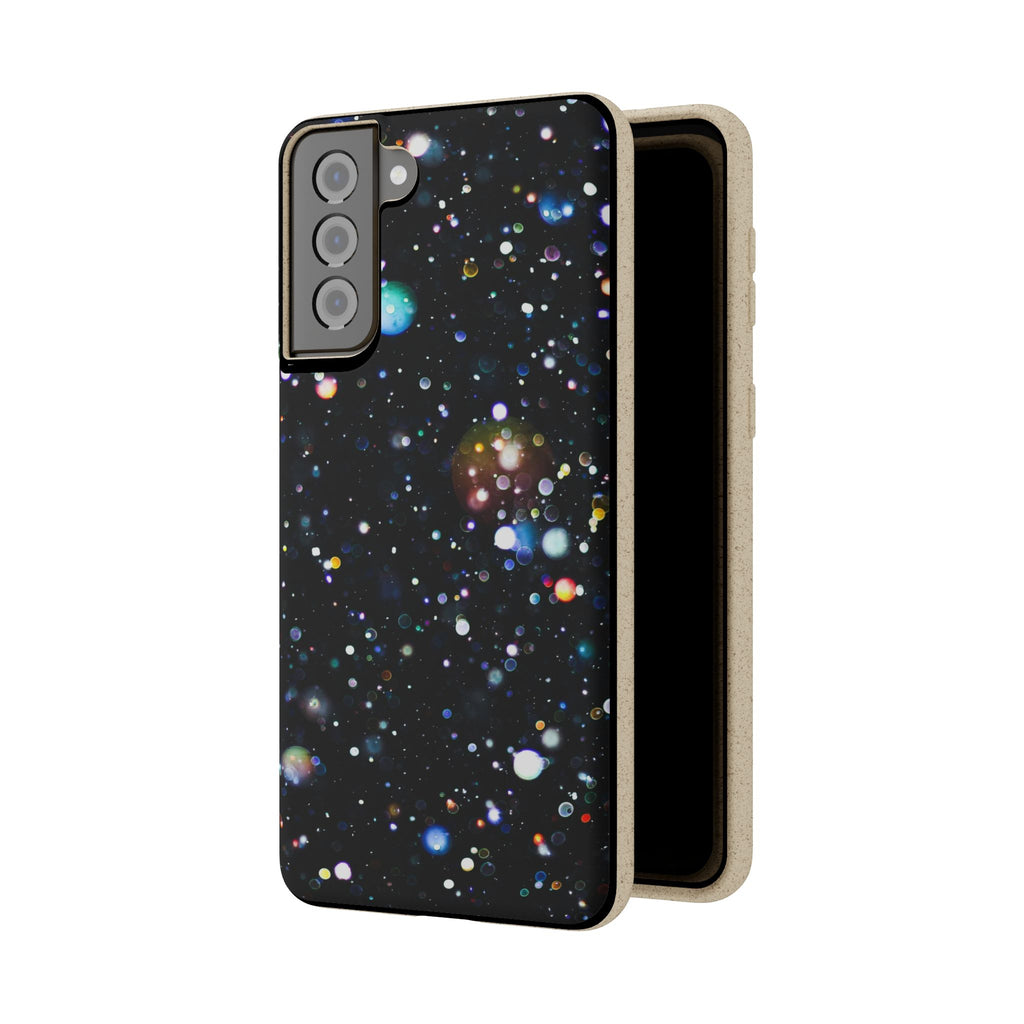 Eco-Friendly Phone Cases, Galaxy Print Biodegradable Cases, Sustainable Phone Accessories, Green Gifts for Her, Space Lover Gift - FORMO